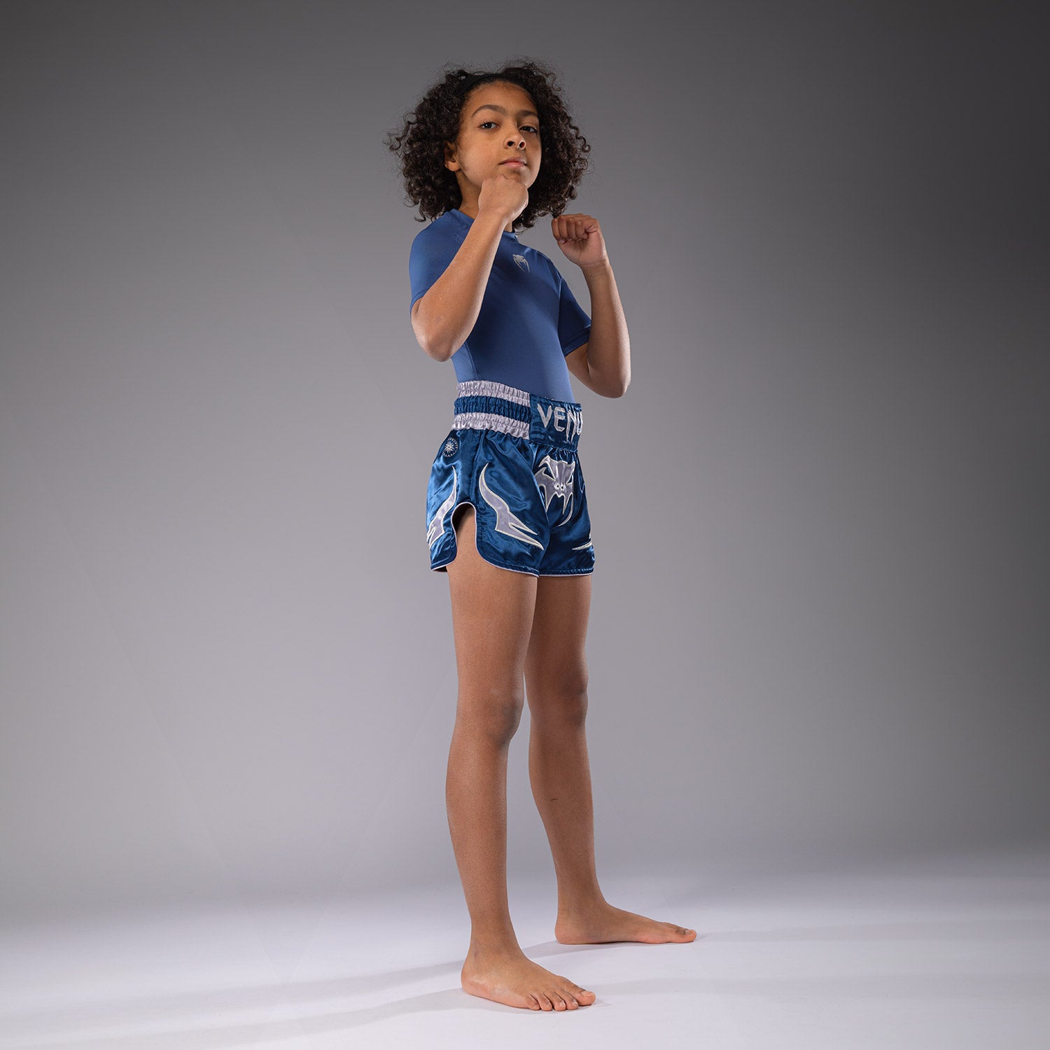 Short de Muay Thaï Venum Inferno pour Enfants - Royal Blue - product-type_Shorts de Muay Thai