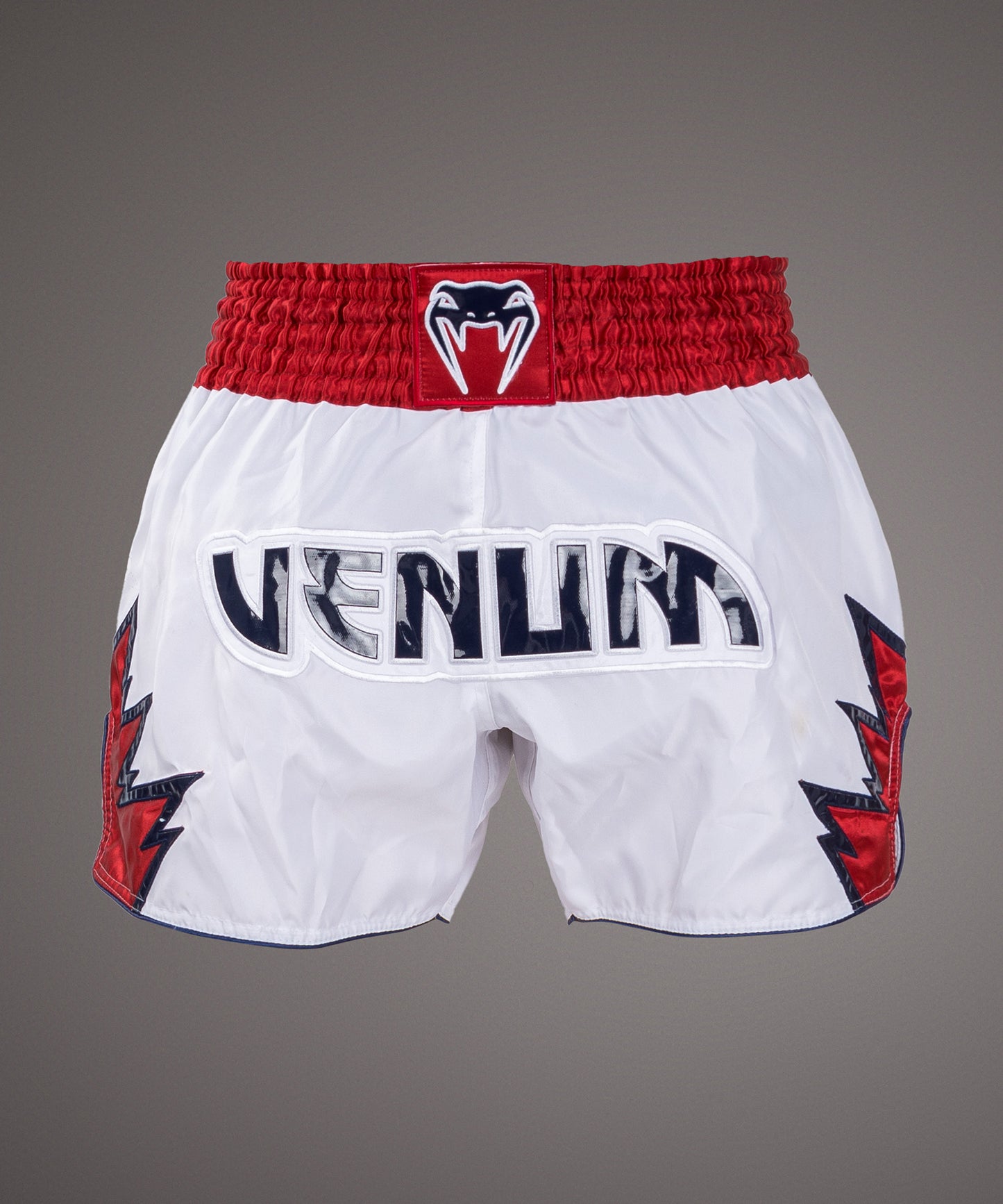 Shorts de Muay Thai Venum Inferno - Blanc/Rouge - product-type_Shorts de Muay Thai