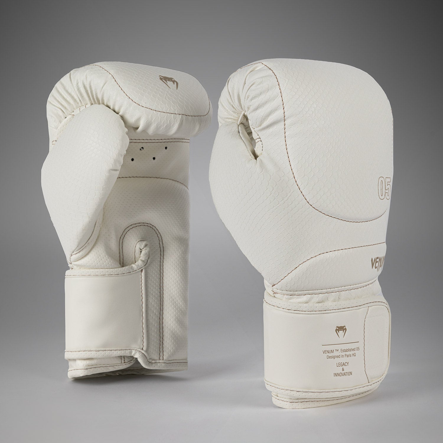 Gants de Boxe Venum Impact Evo Scales – Ivoire - product-type_Gants de boxe