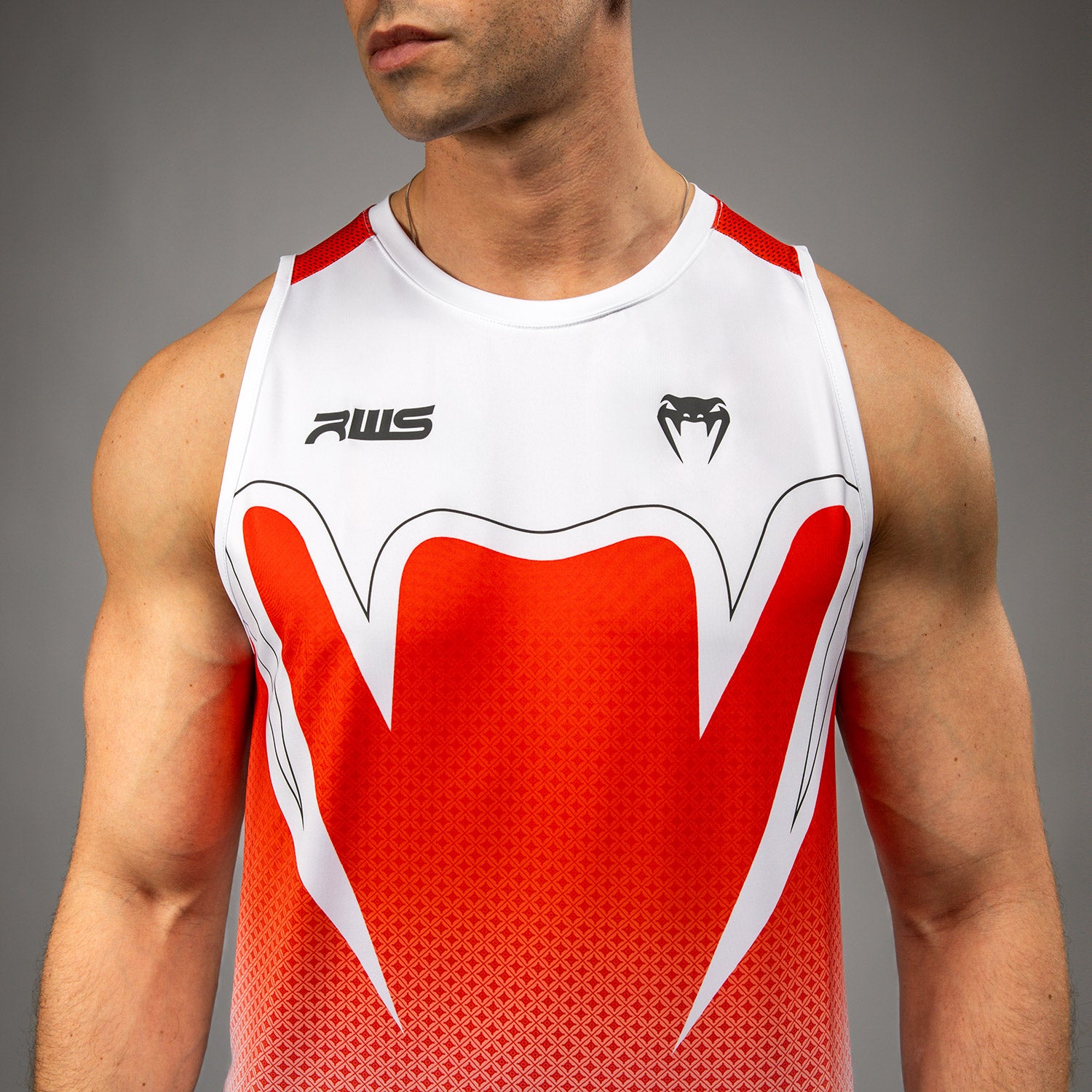 Débardeur Dry-Tech Homme Venum x RWS 2.0 – Blanc/Rouge - product-type_Débardeurs