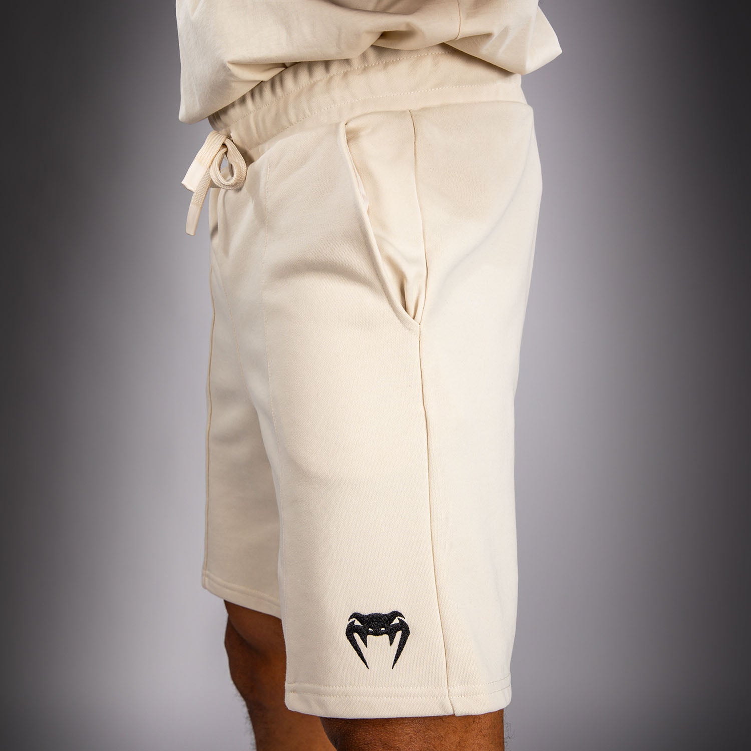 Short en Coton Venum Contender Fleece – Blanc Cassé - product-type_Shorts en Coton