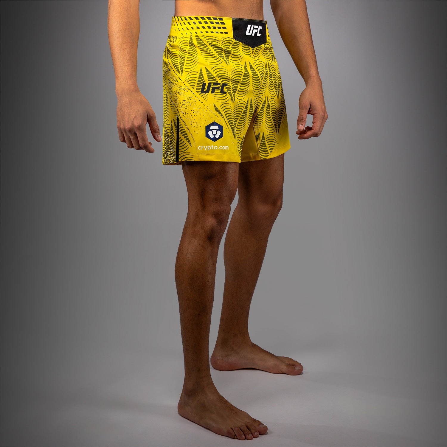 Short de combat coupe courte Homme Personnalisé UFC Zenith by Venum Authentic Fight Night - Jaune - product-type_Shorts de MMA