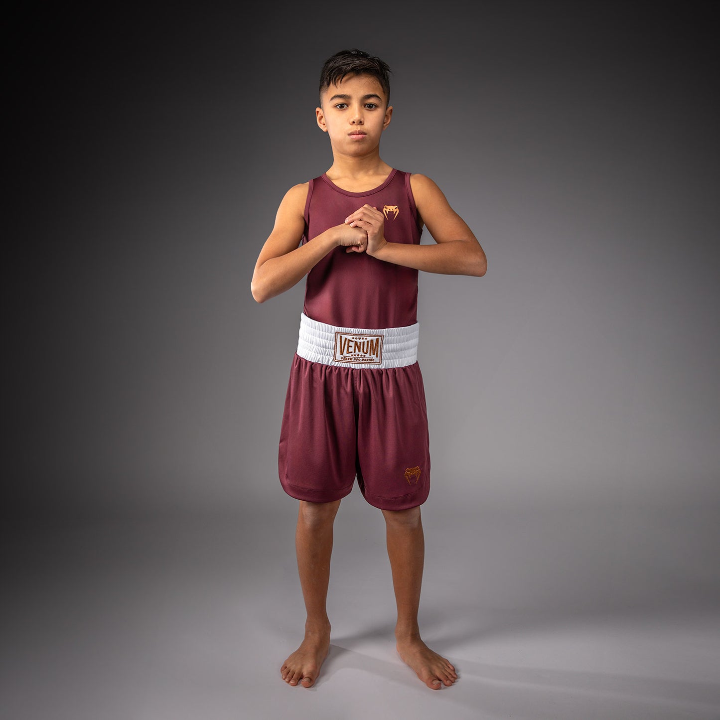 Short de Boxe Venum Classic Pour Enfants – Bordeaux - product-type_Shorts de boxe