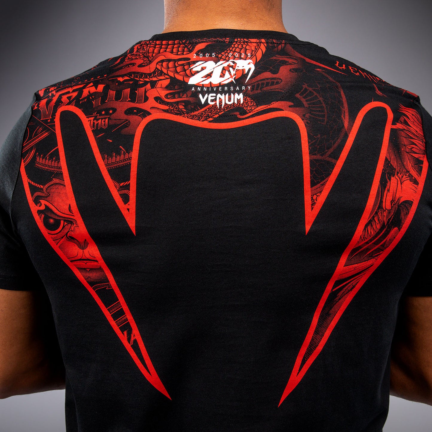 T-shirt Venum 20th Anniversary - Noir/Rouge - product-type_T-Shirts