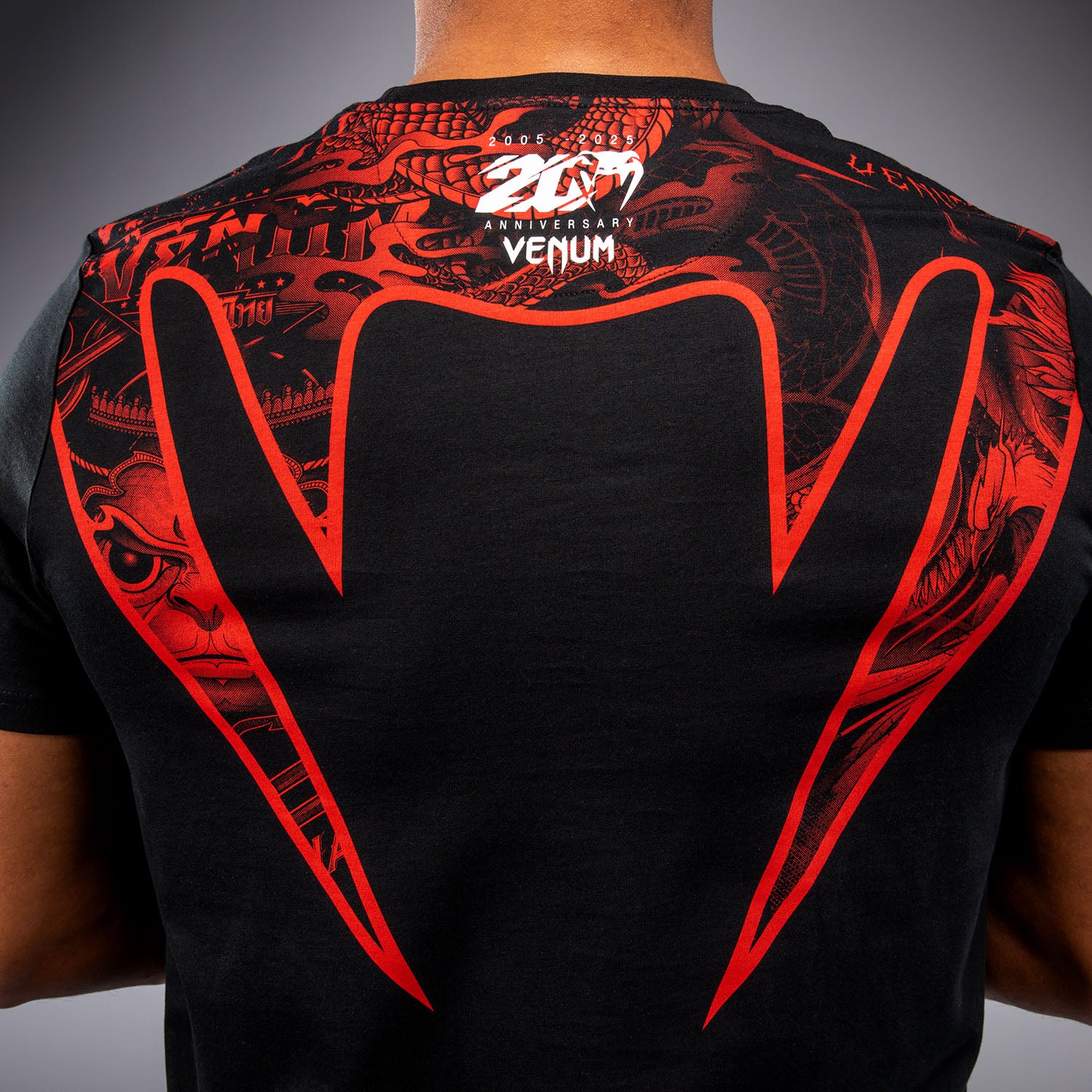 T-shirt Venum 20th Anniversary - Noir/Rouge - product-type_T-Shirts