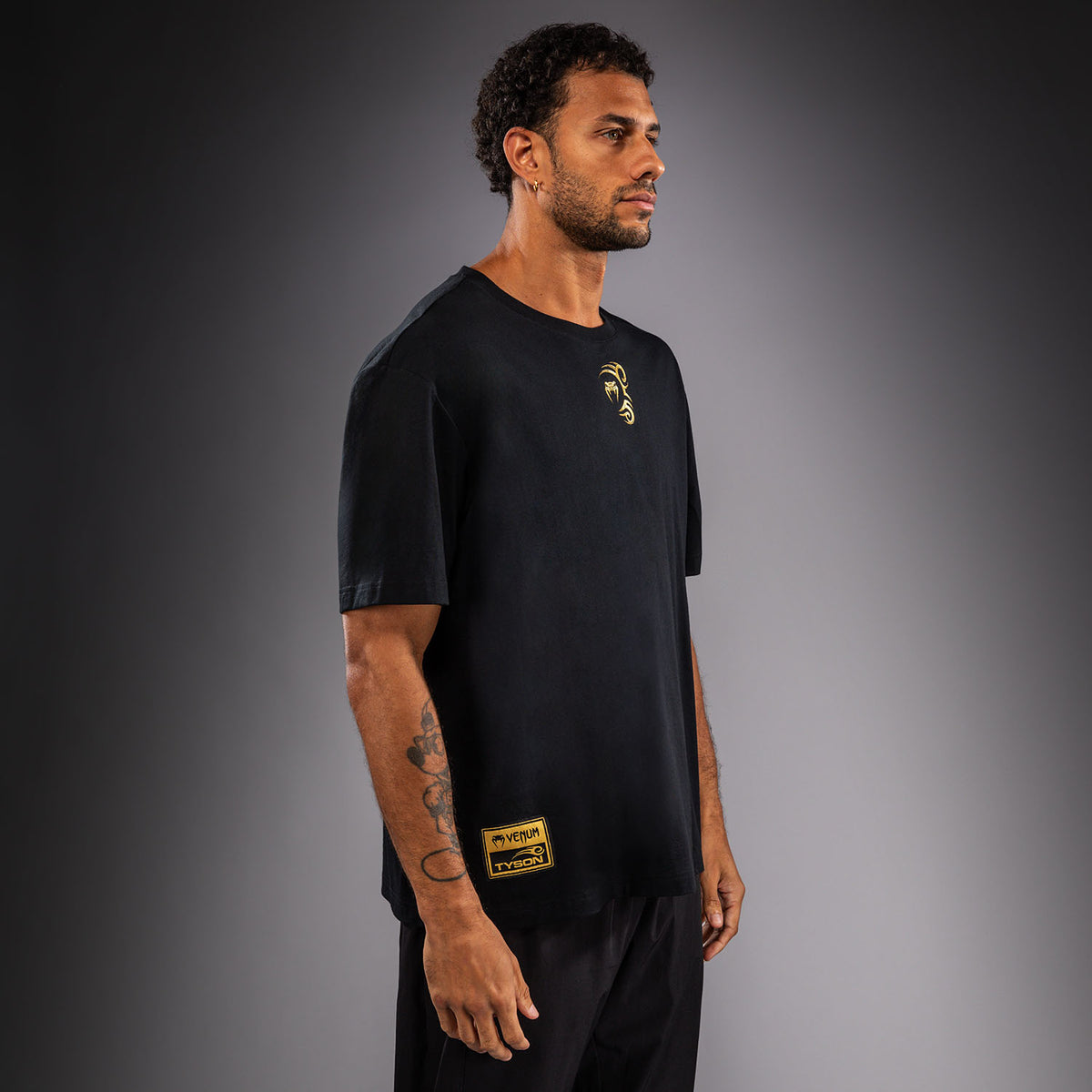 T-shirt Venum x Mike Tyson Tiger - Noir/Or - product-type_T-Shirts