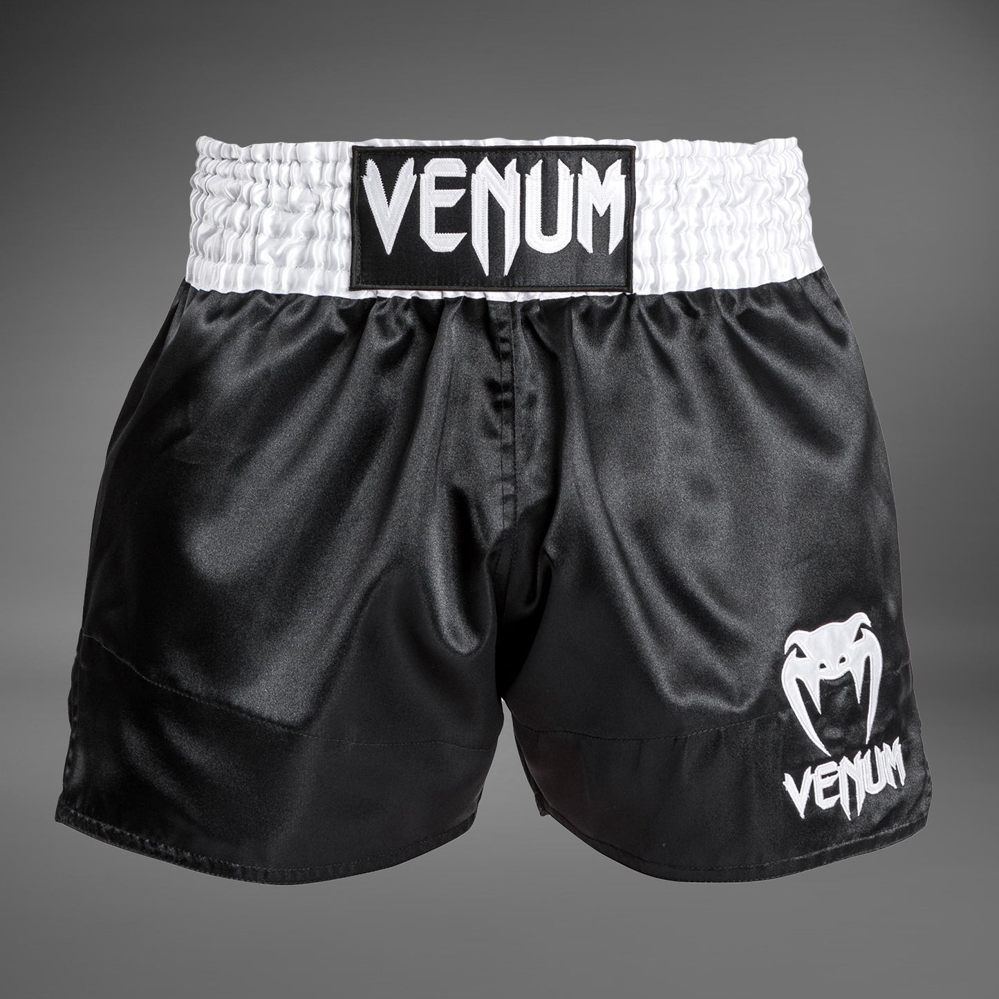 Venum Classic - Short Muay Thaï Blanc/Noir/Blanc - product-type_Shorts de Muay Thai