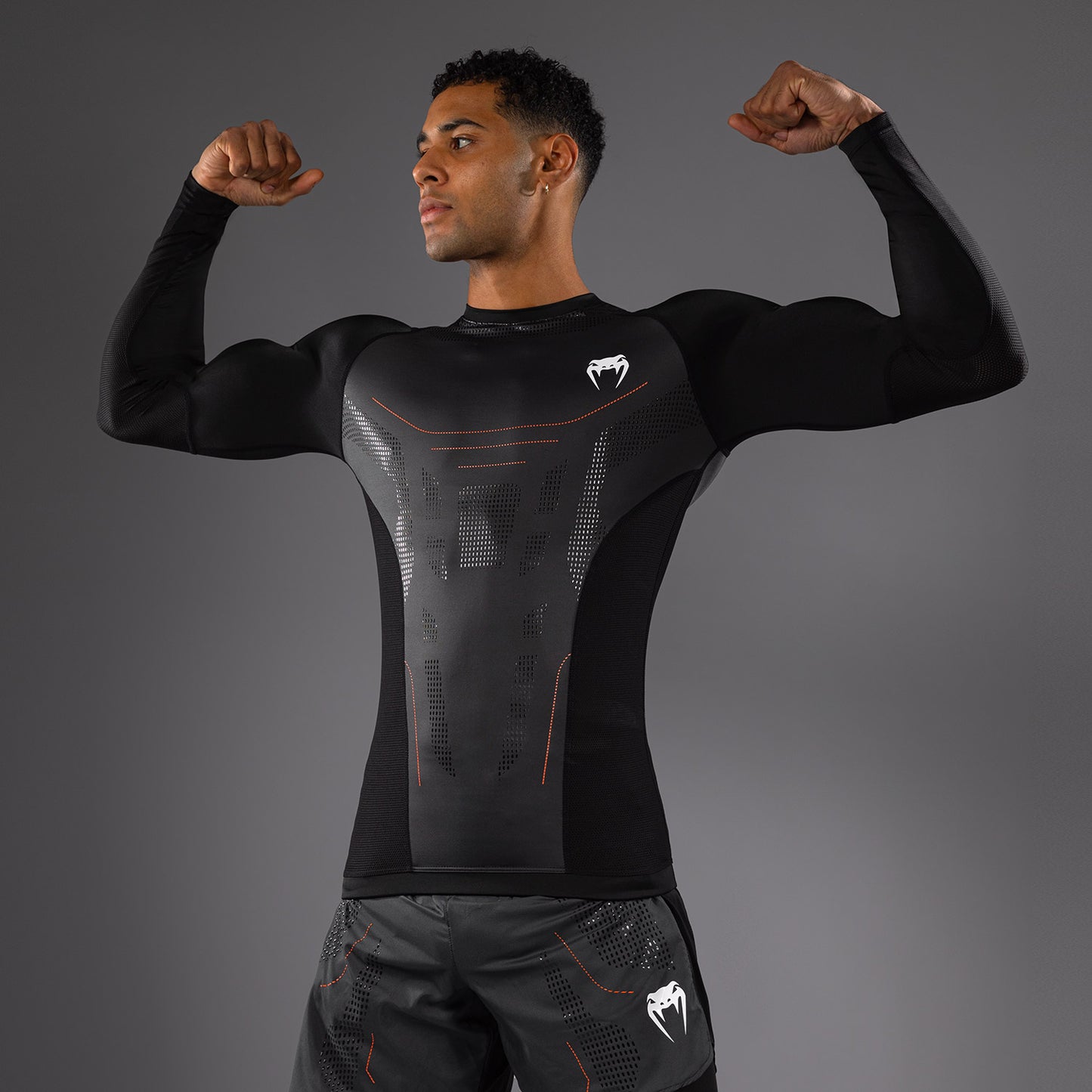 Rashguard Venum Technical 3.0 - Graphite - product-type_T-Shirts de Compression