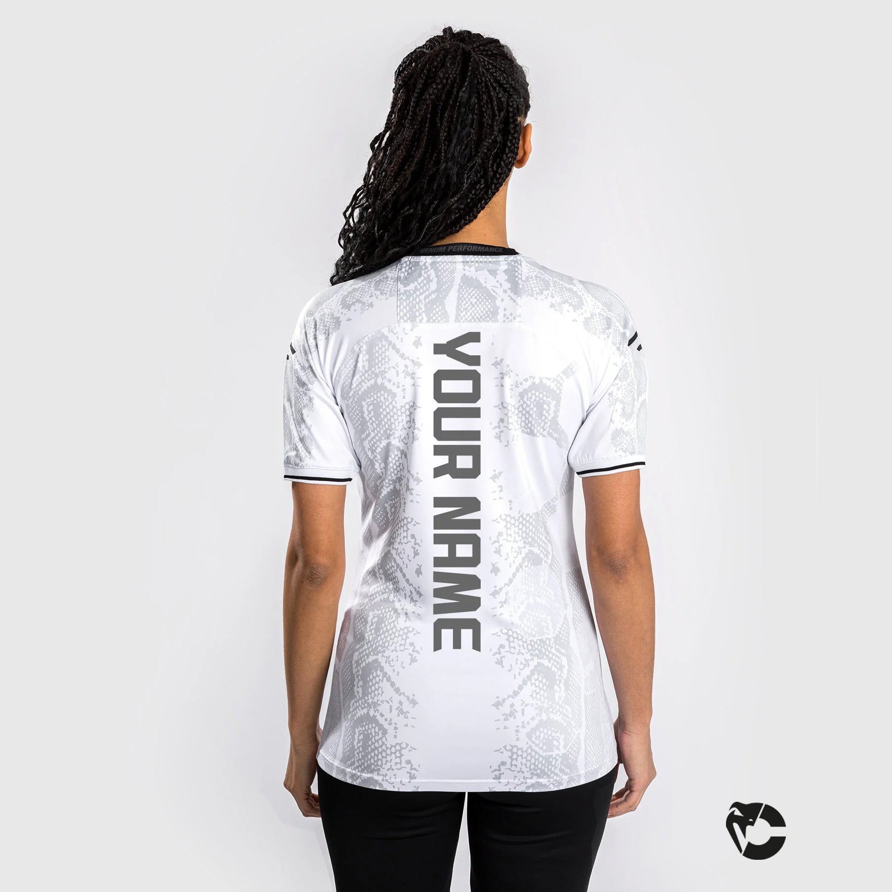 T-shirt Technique Personnalisé pour Femmes UFC Adrenaline by Venum Authentic Fight Night - Blanc - product-type_T-Shirts Dry Tech