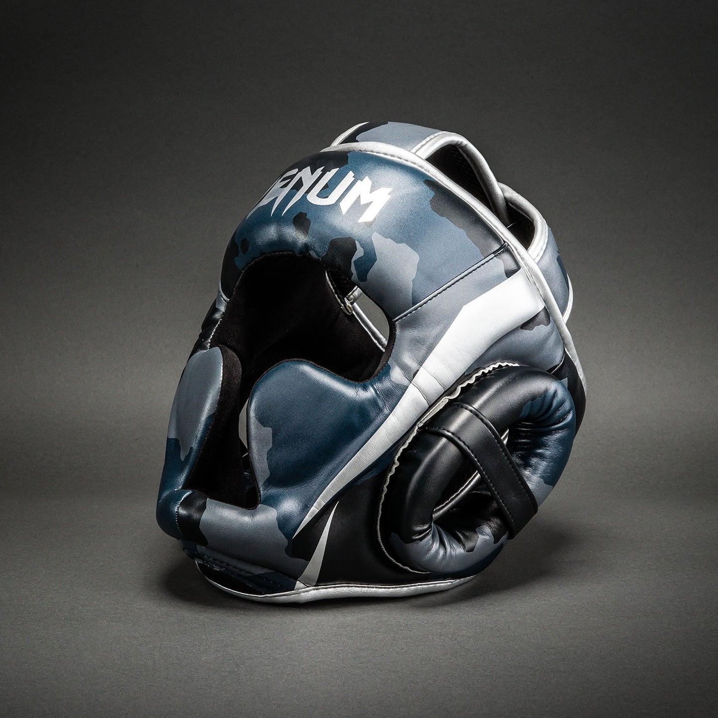 Casque de protection Venum Elite Camo – Bleu Marine Foncé/Bleu