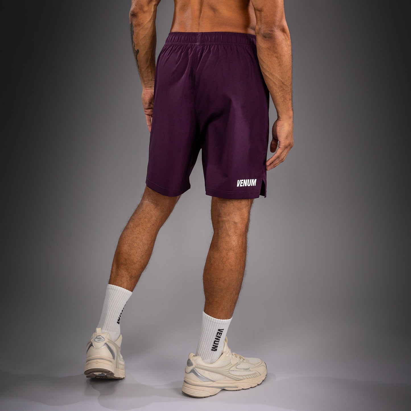 Short d'entraînement Venum Contender - Violet foncé/Blanc