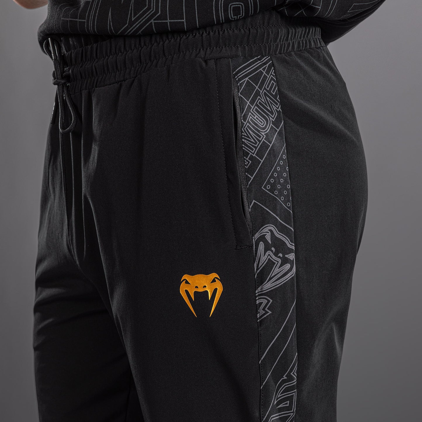 Pantalon de Jogging Karate Combat by Venum – Noir/Gris - product-type_Pantalons de jogging