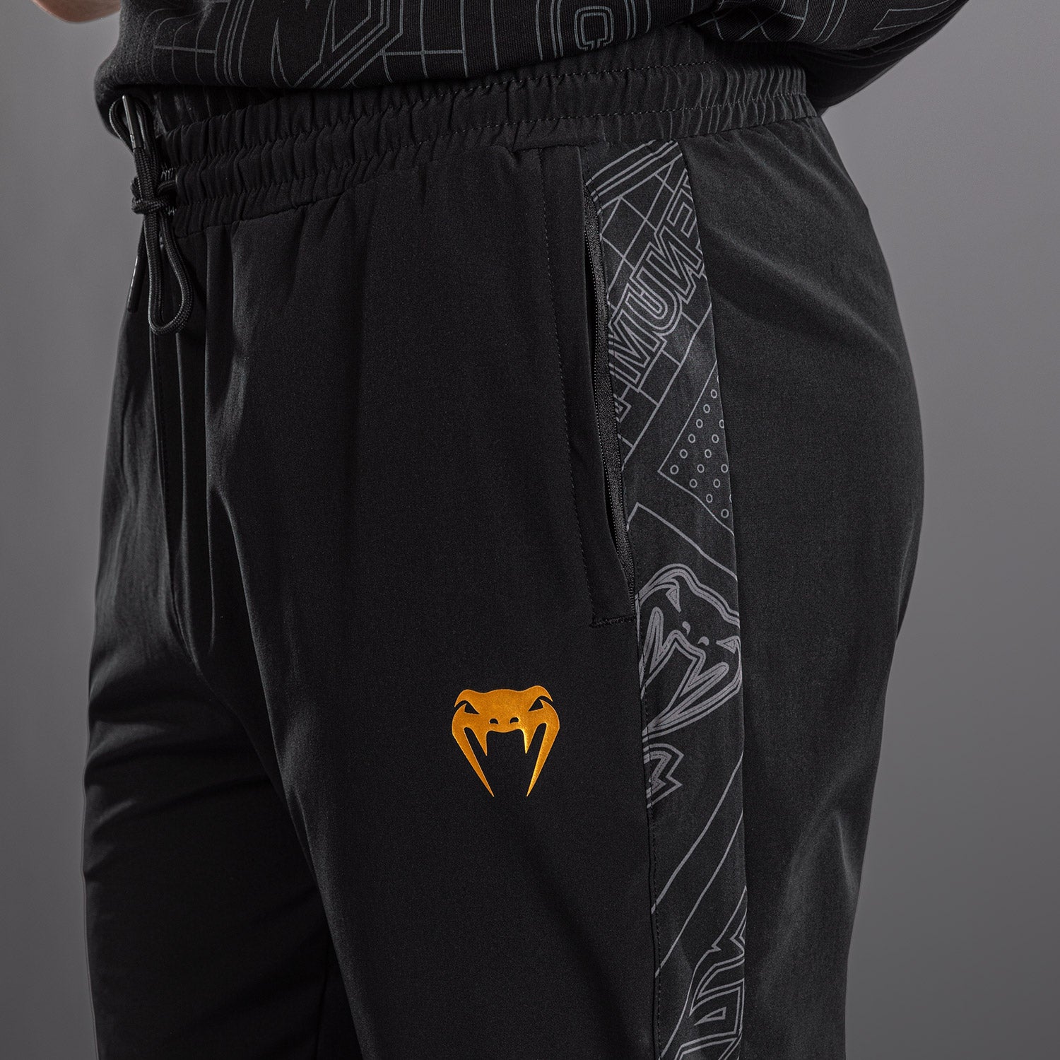 Pantalon de Jogging Karate Combat by Venum – Noir/Gris - product-type_Pantalons de jogging