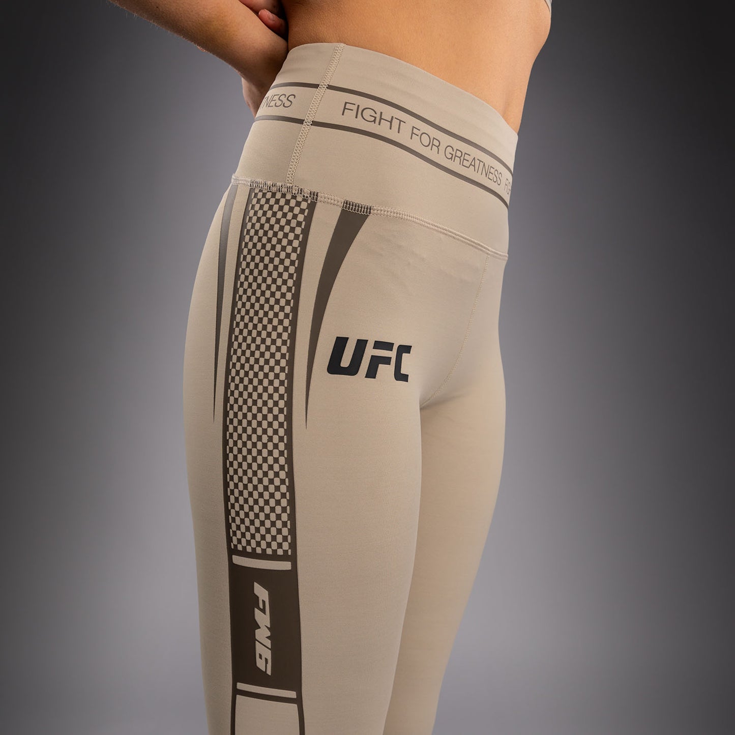 Pantalon de Compression Technique pour Femme Venum UFC Unity by Venum Authentic Fight Week - Sable