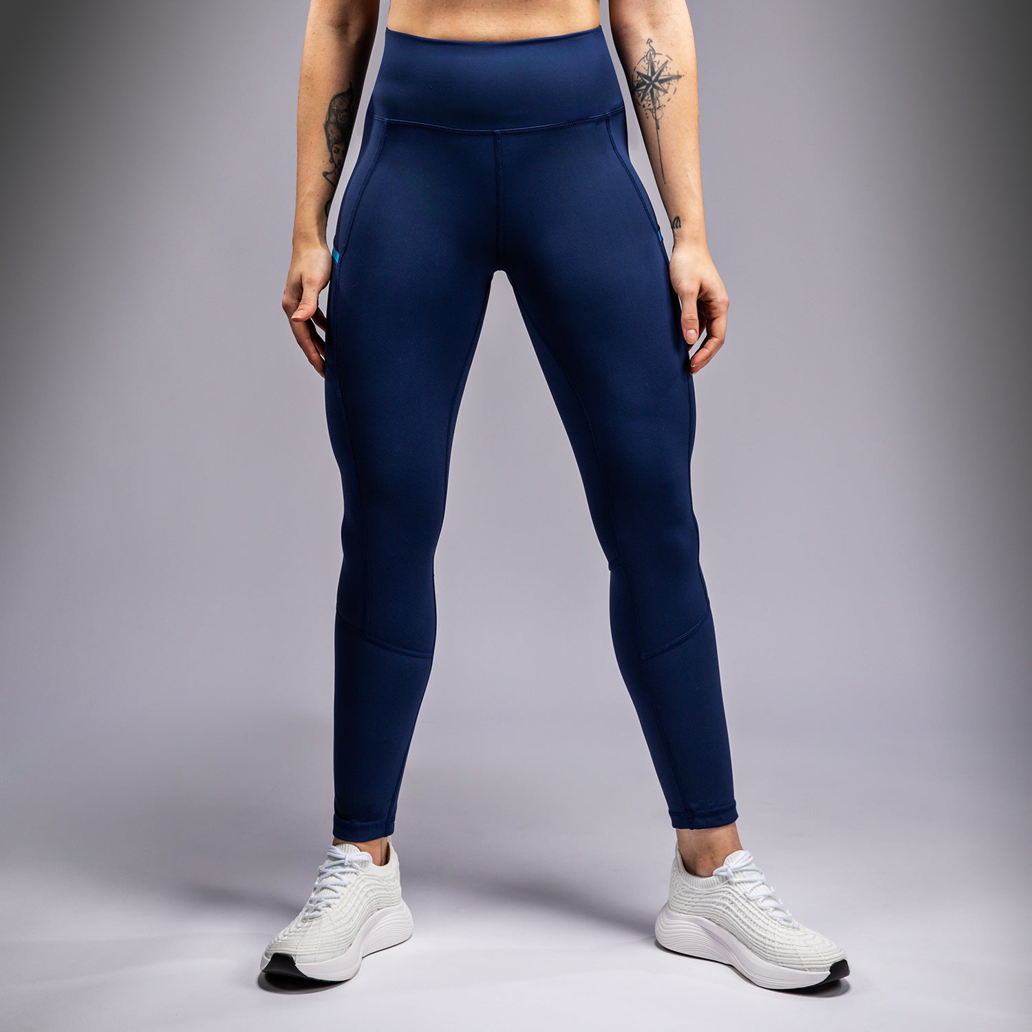 Legging 7/8 Venum x Top Rank Original pour Femmes - Bleu Marine - product-type_Leggings