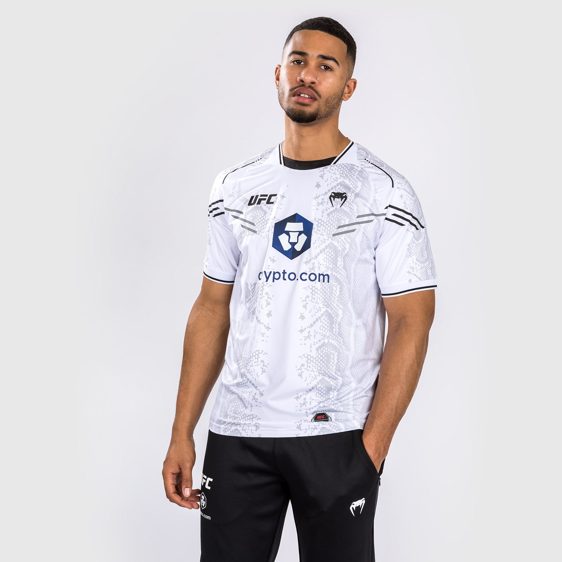 T-shirt Technique pour Hommes UFC Adrenaline by Venum Authentic Fight Night - Blanc - product-type_T-Shirts Dry Tech