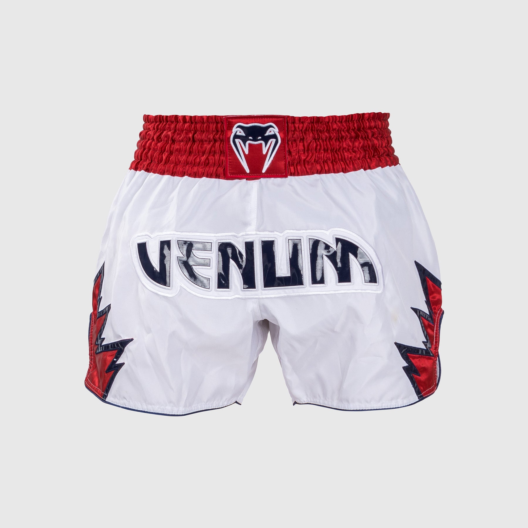Shorts de Muay Thai Venum Inferno - Blanc/Rouge - product-type_Shorts de Muay Thai