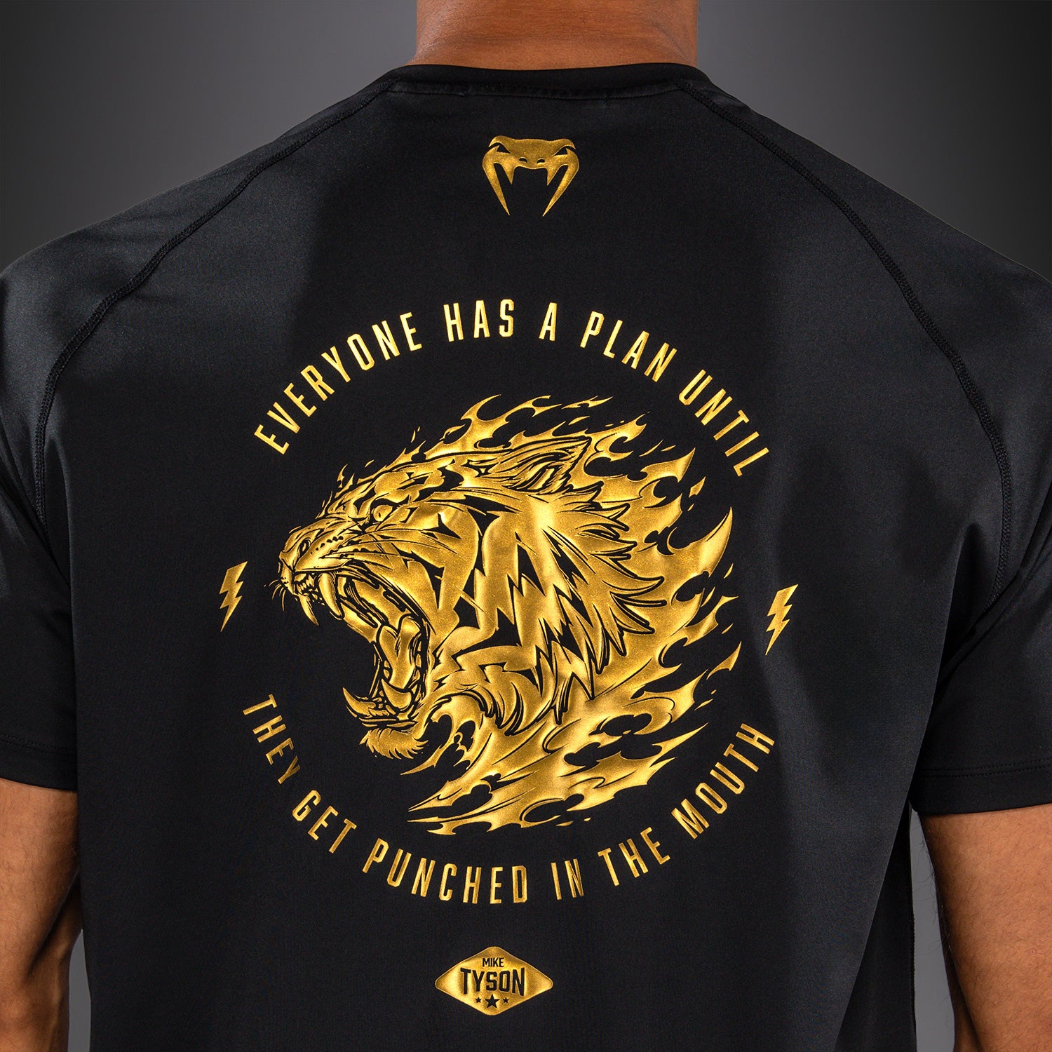 T-shirt Dry Tech Venum x Mike Tyson Tiger - Noir/Or - product-type_T-Shirts Dry Tech