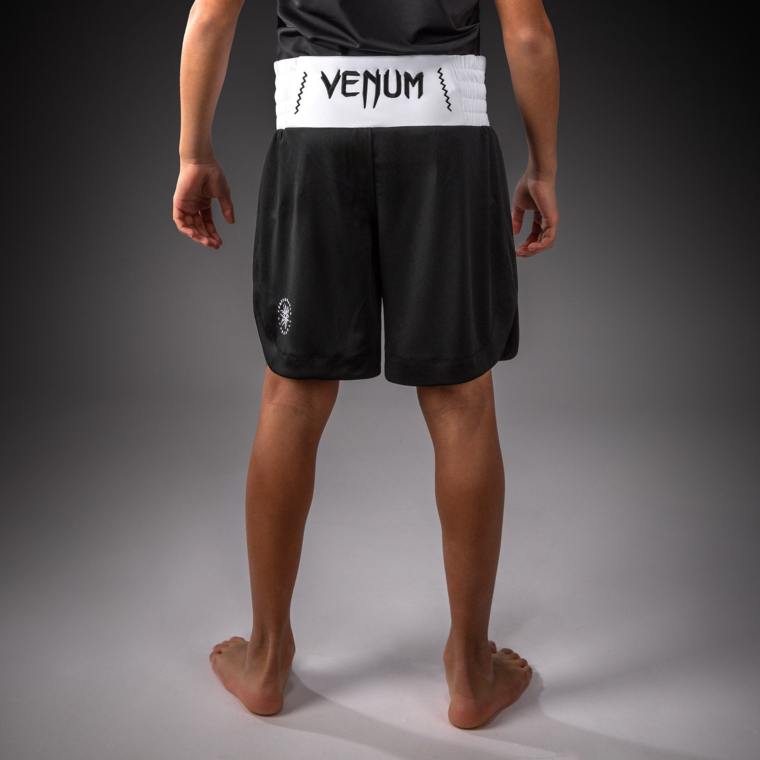 Short de Boxe Venum Classic Pour Enfants – Noir/Blanc - product-type_Shorts de boxe