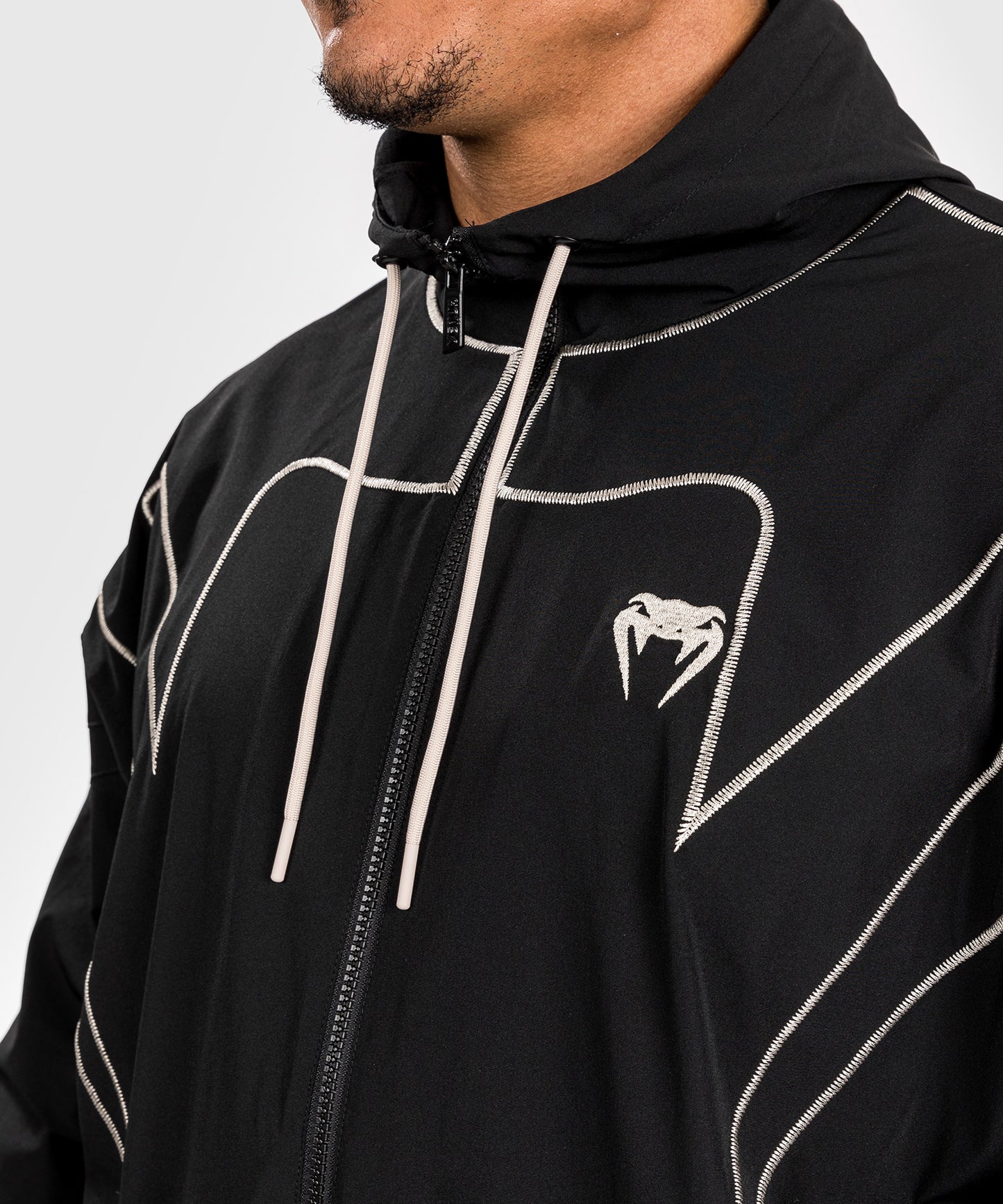 Veste de survêtement Venum Attack 90 - Noir/Blanc - Sweatshirts