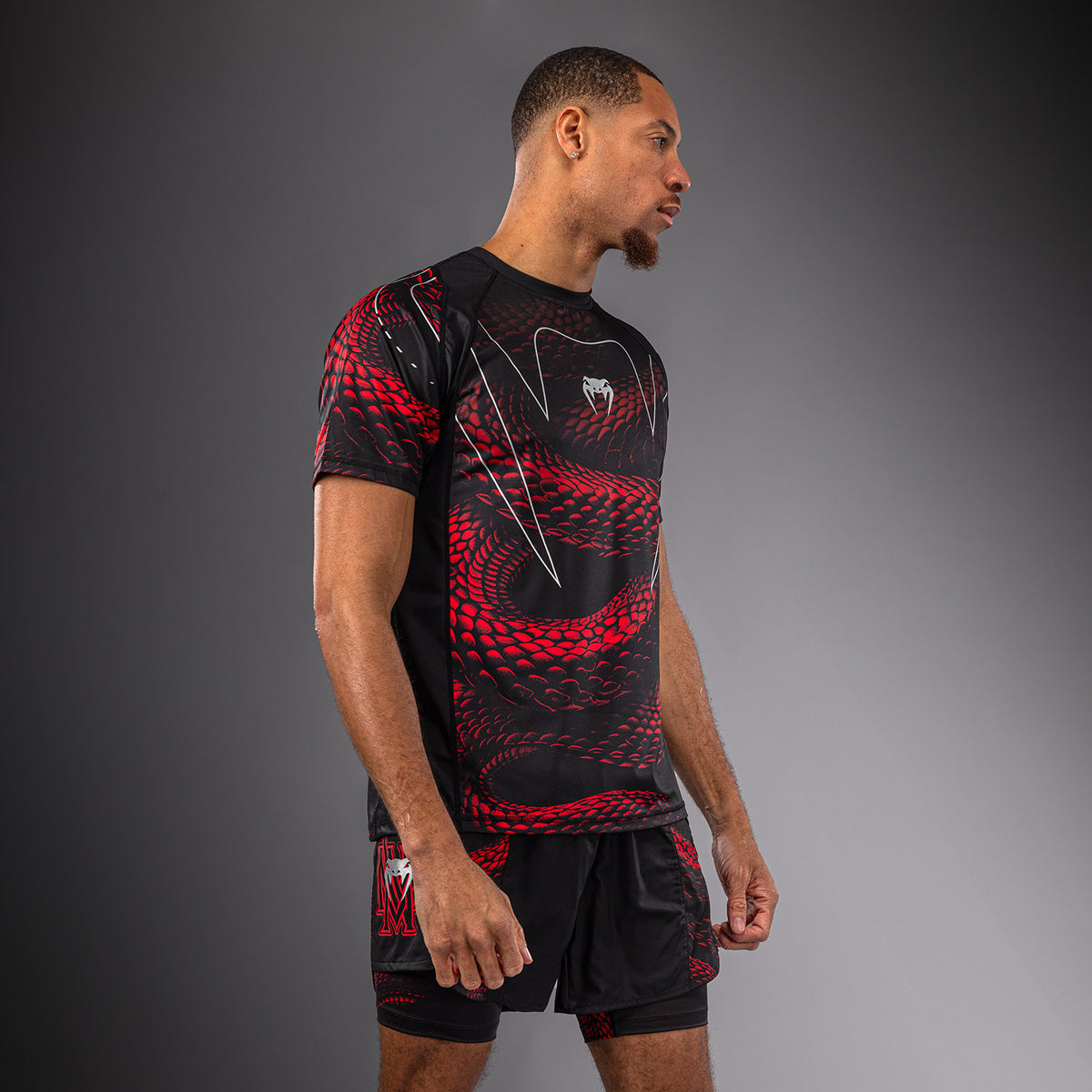 T-shirt Dry Tech Venum Matupa - Noir/Rouge/Argent - product-type_T-Shirts Dry Tech
