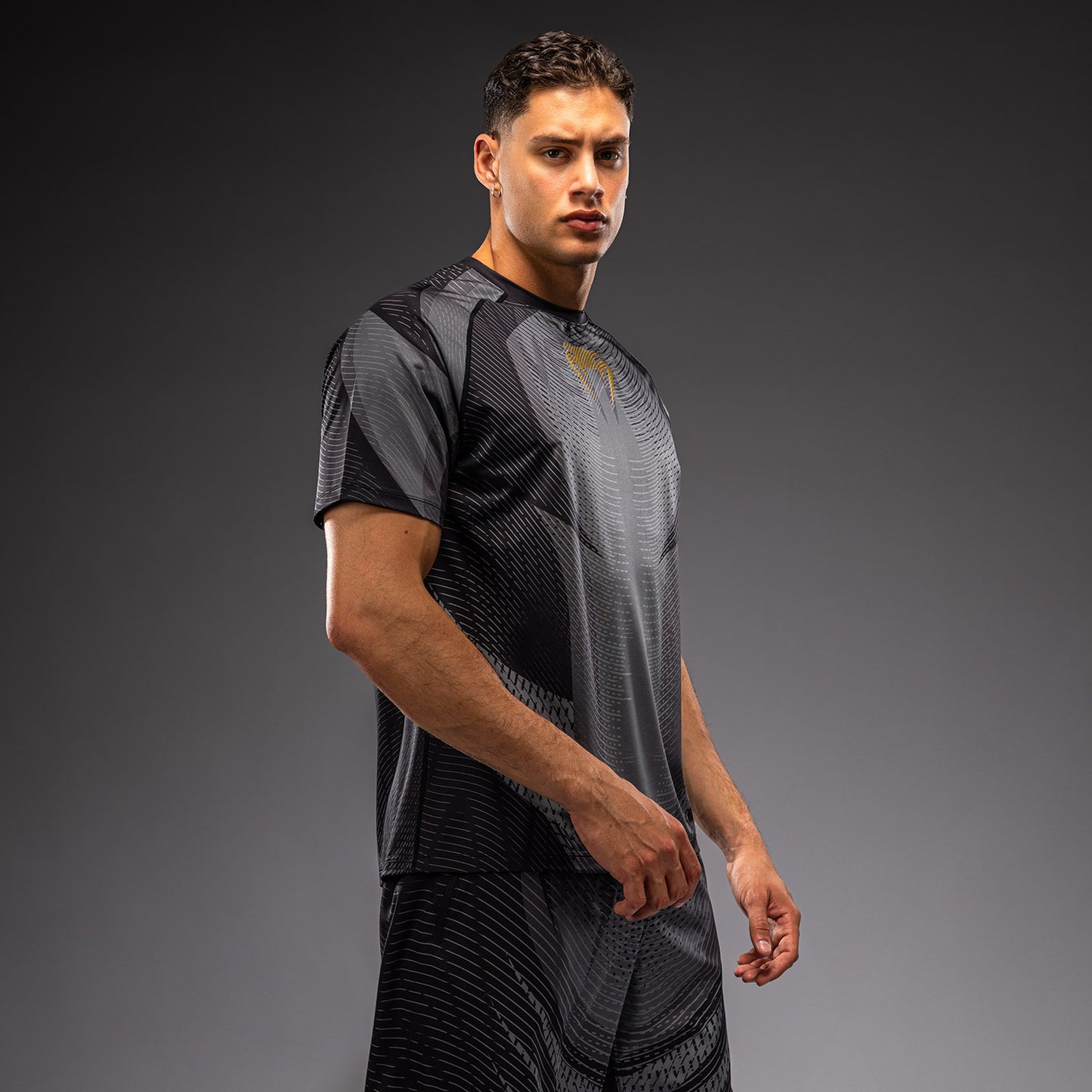 T-shirt Dry Tech Venum Galactic 3.0 - Noir/Or