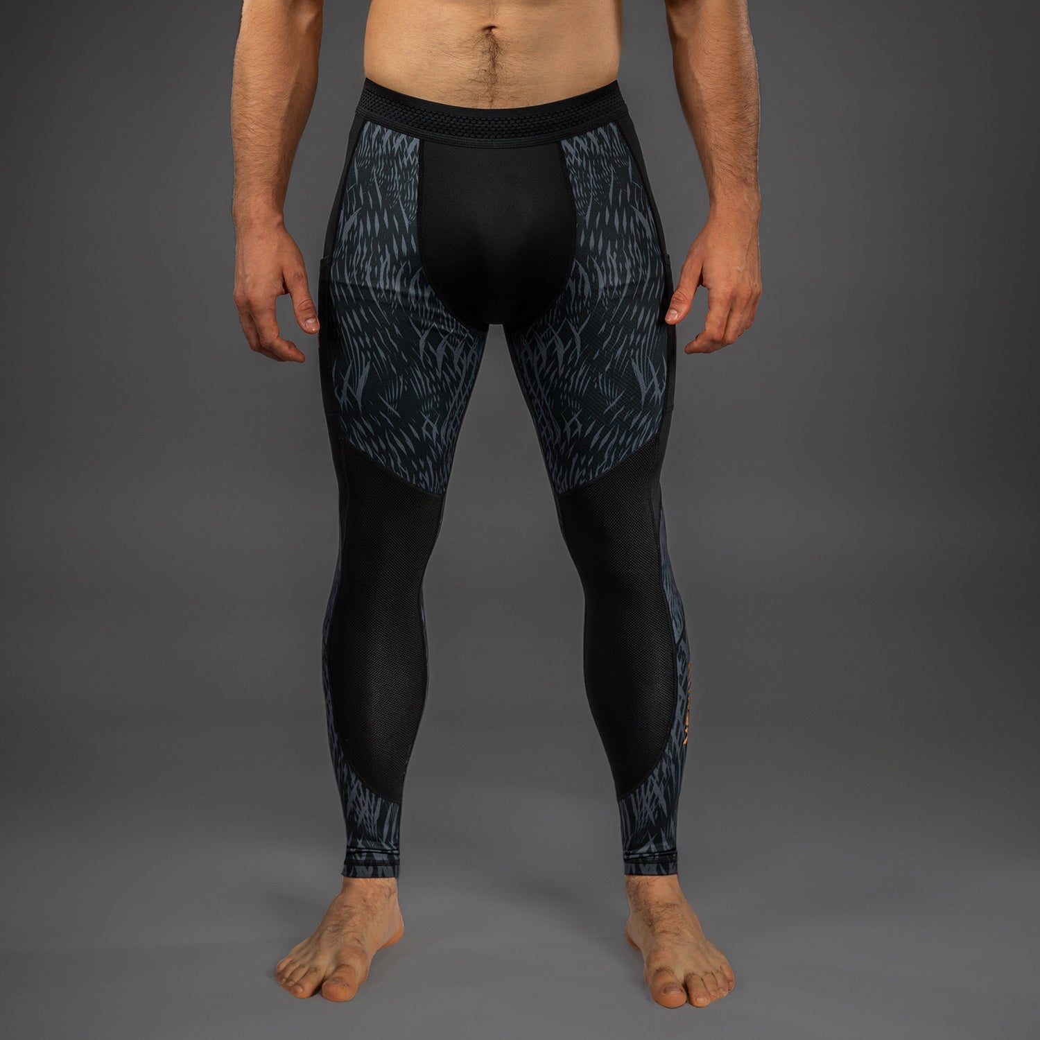 Pantalon de compression Venum x Chimaev - Noir/Gris - product-type_Pantalons de Compression