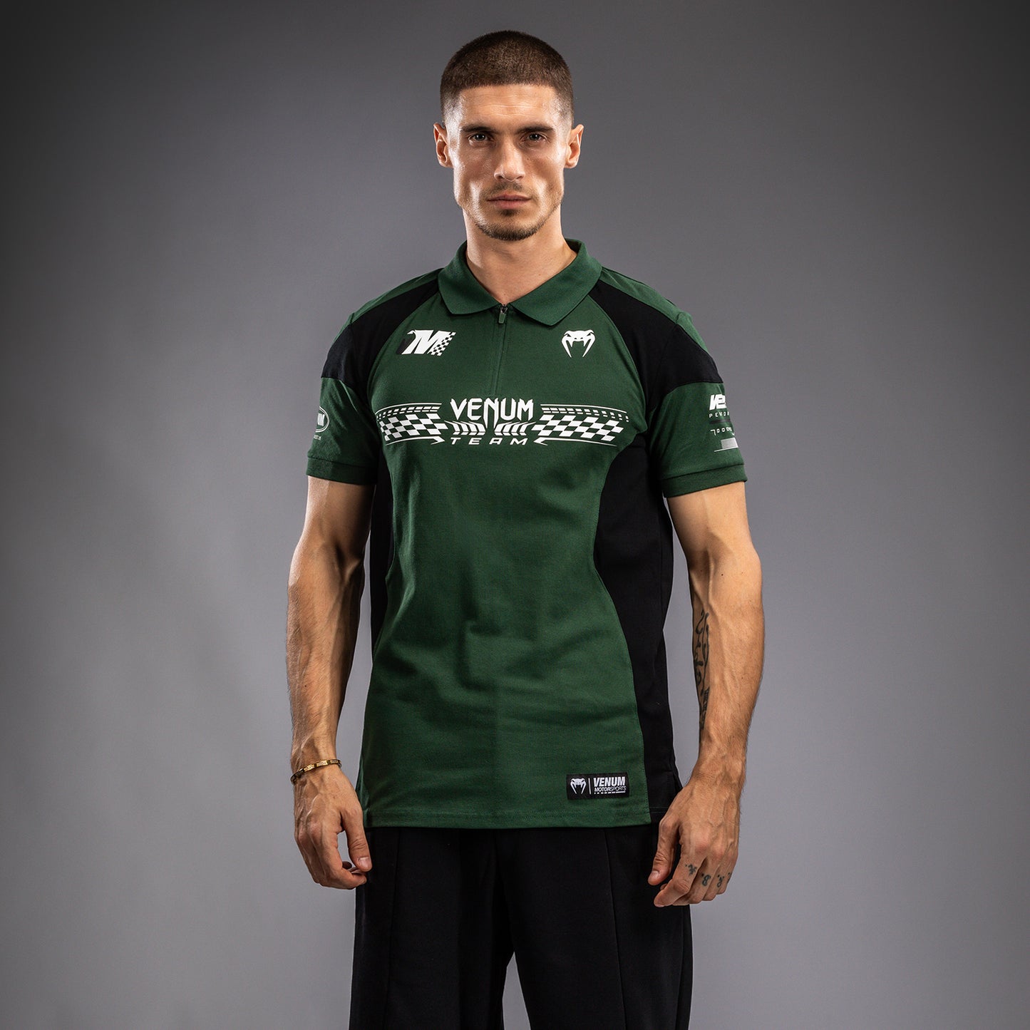 Polo en Coton Venum Motorsport - Vert Profond - product-type_Polos
