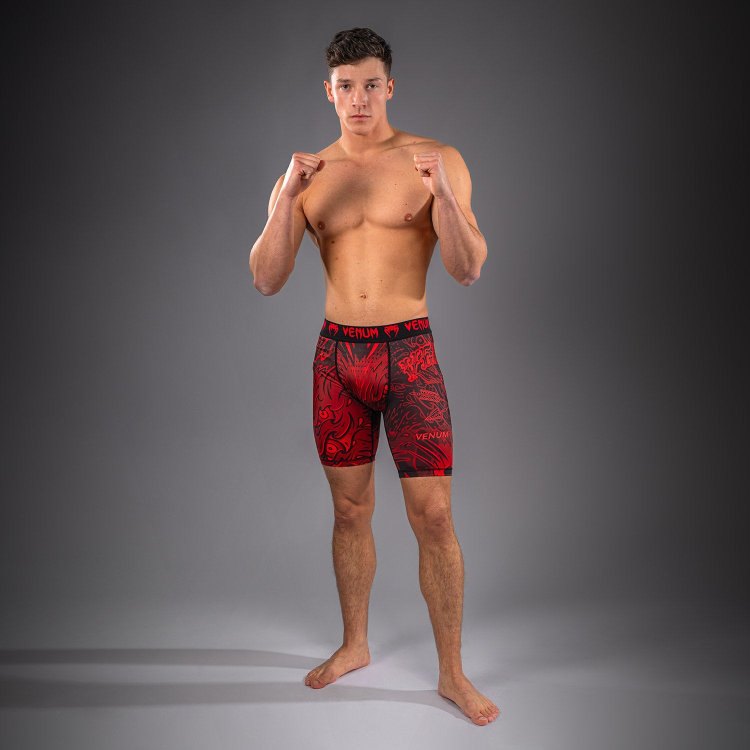 Short de Compression Venum Wolf Atak – Noir/Rouge - product-type_Shorts de compression