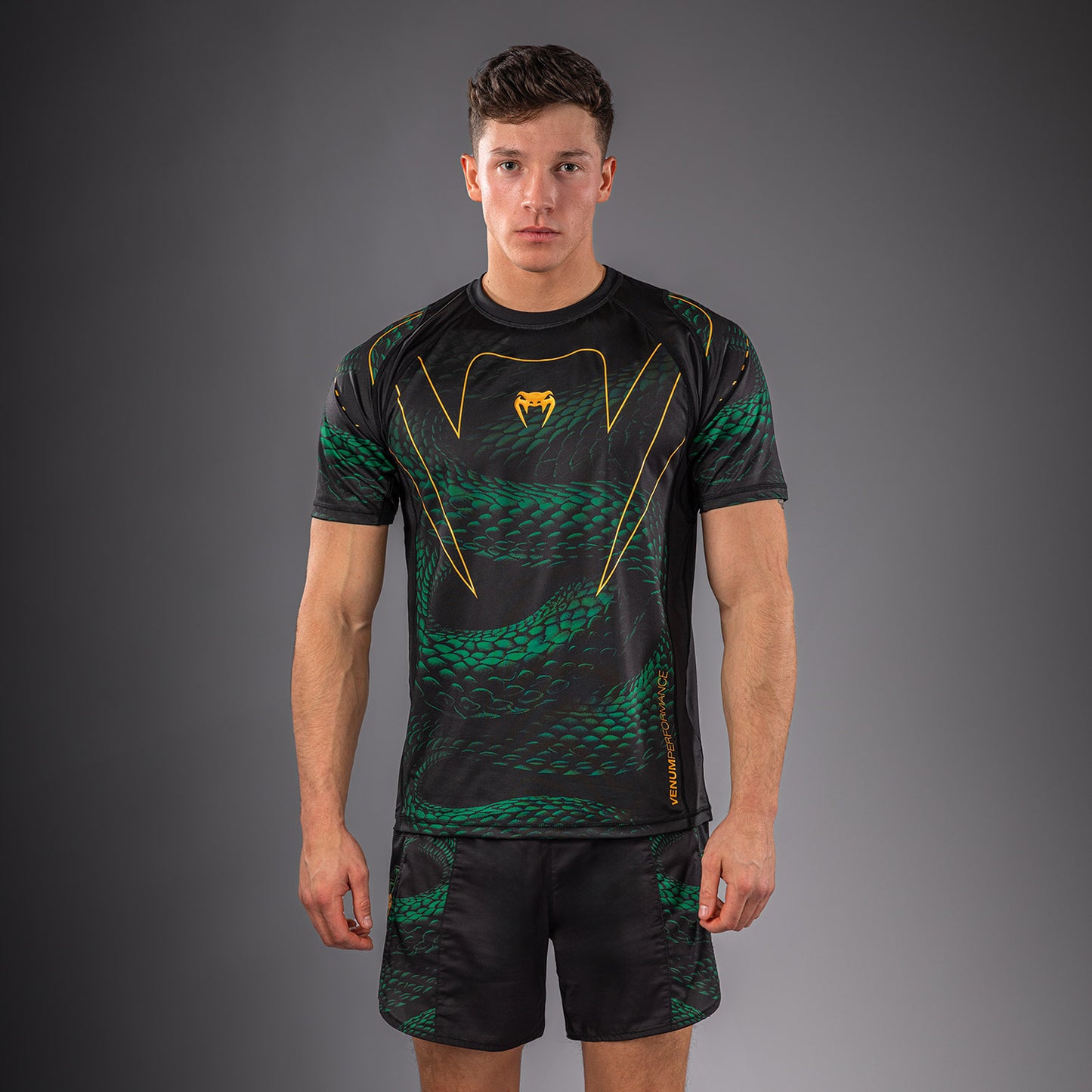 T-shirt Dry Tech Venum Matupa - Noir/Vert/Or - product-type_T-Shirts Dry Tech
