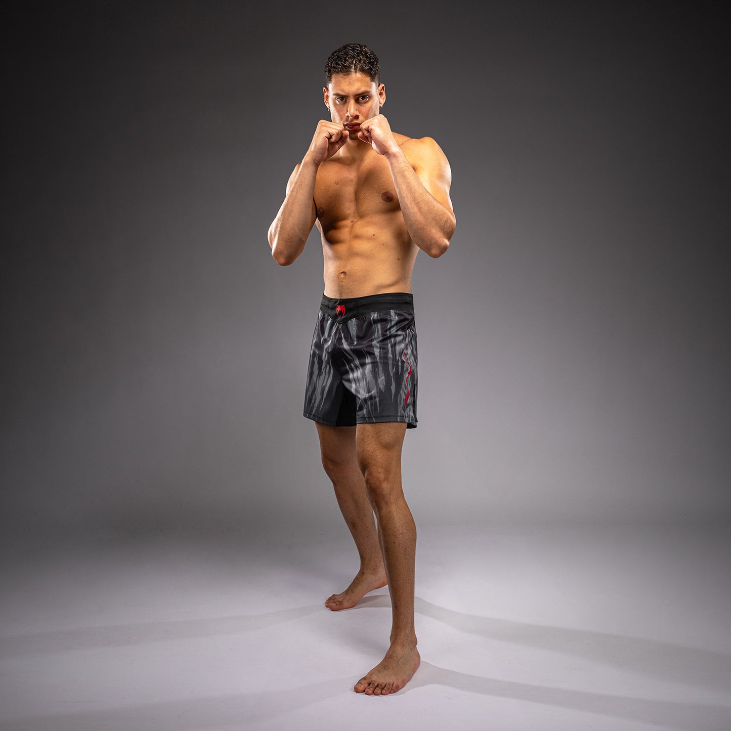 Short de Combat Venum Demon - Noir/Gris