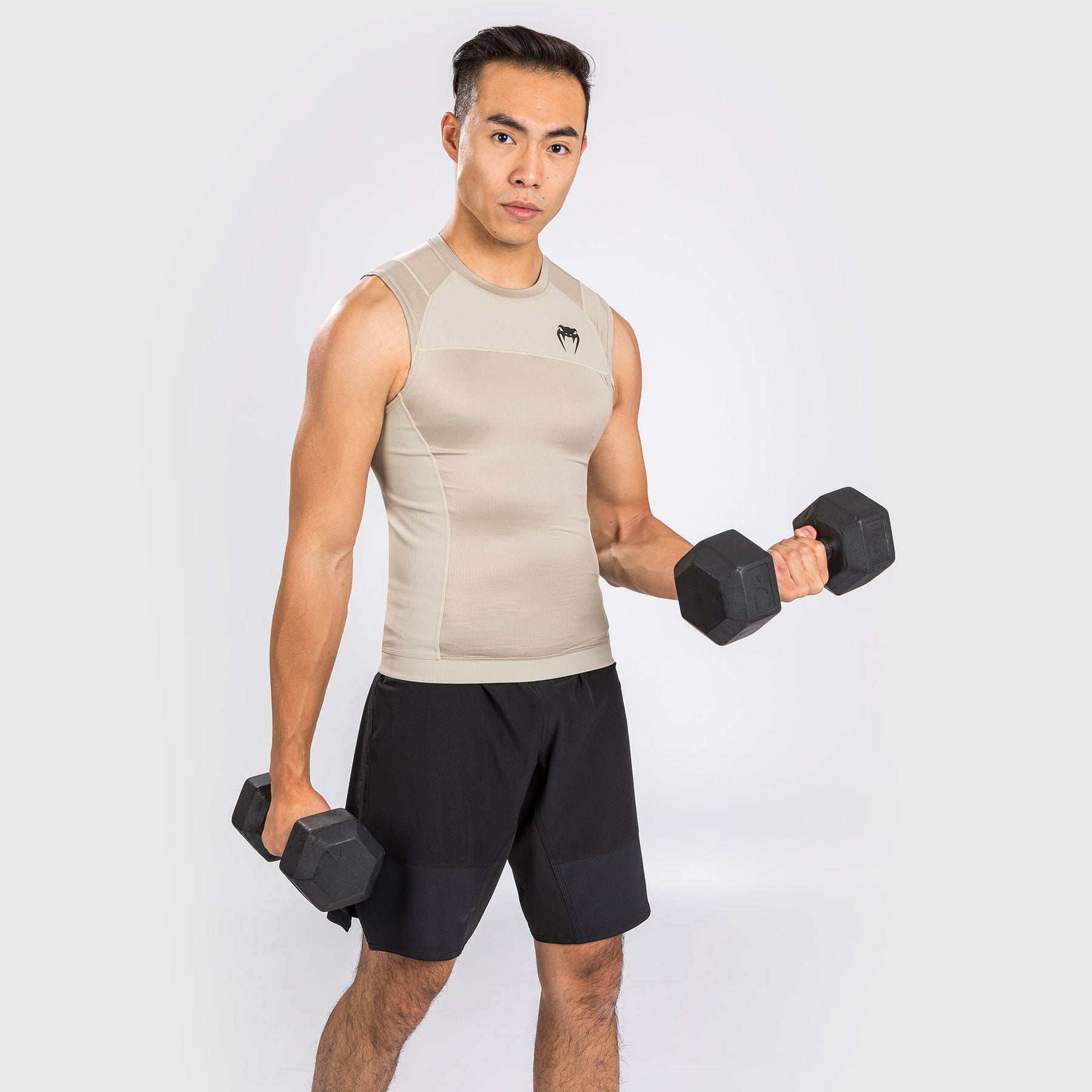 Rashguard Venum G-Fit Air sans manches - Sable - product-type_T-Shirts de Compression