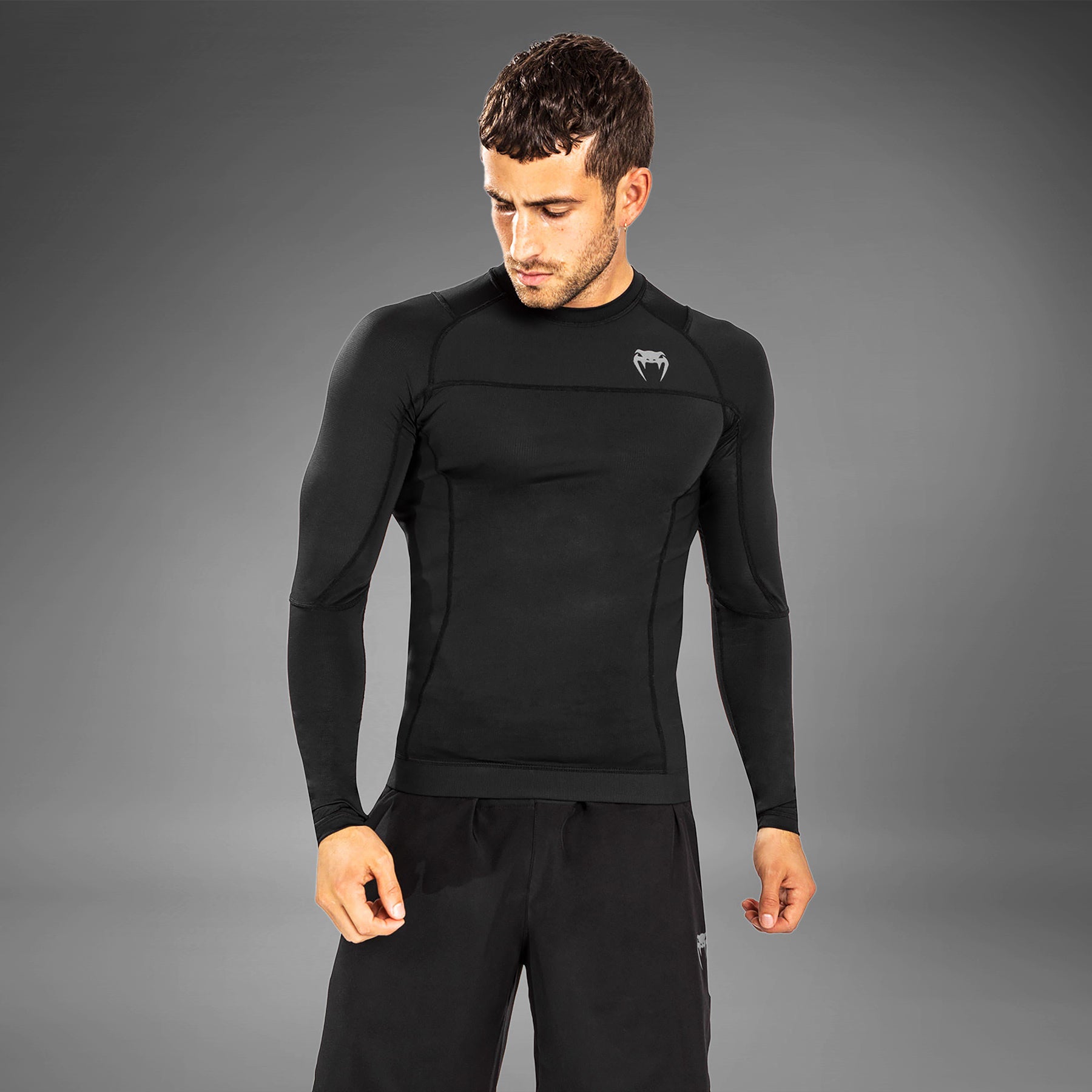 Rashguards Venum G-Fit Air à manches longues - Noir - product-type_T-Shirts de Compression
