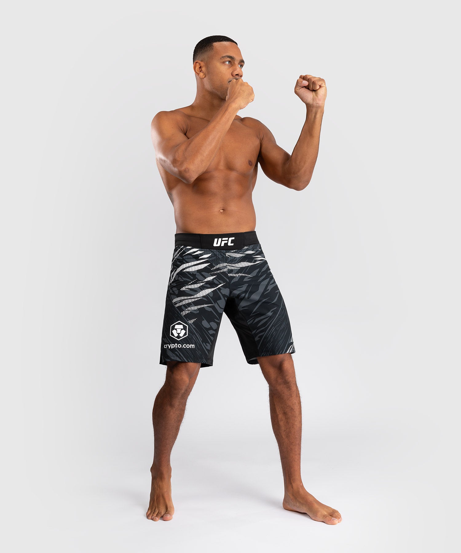 Shorts de Combat pour Hommes UFC Fusion by Venum Authentic Fight Night - Coupe Longue - Noir - product-type_Shorts de MMA