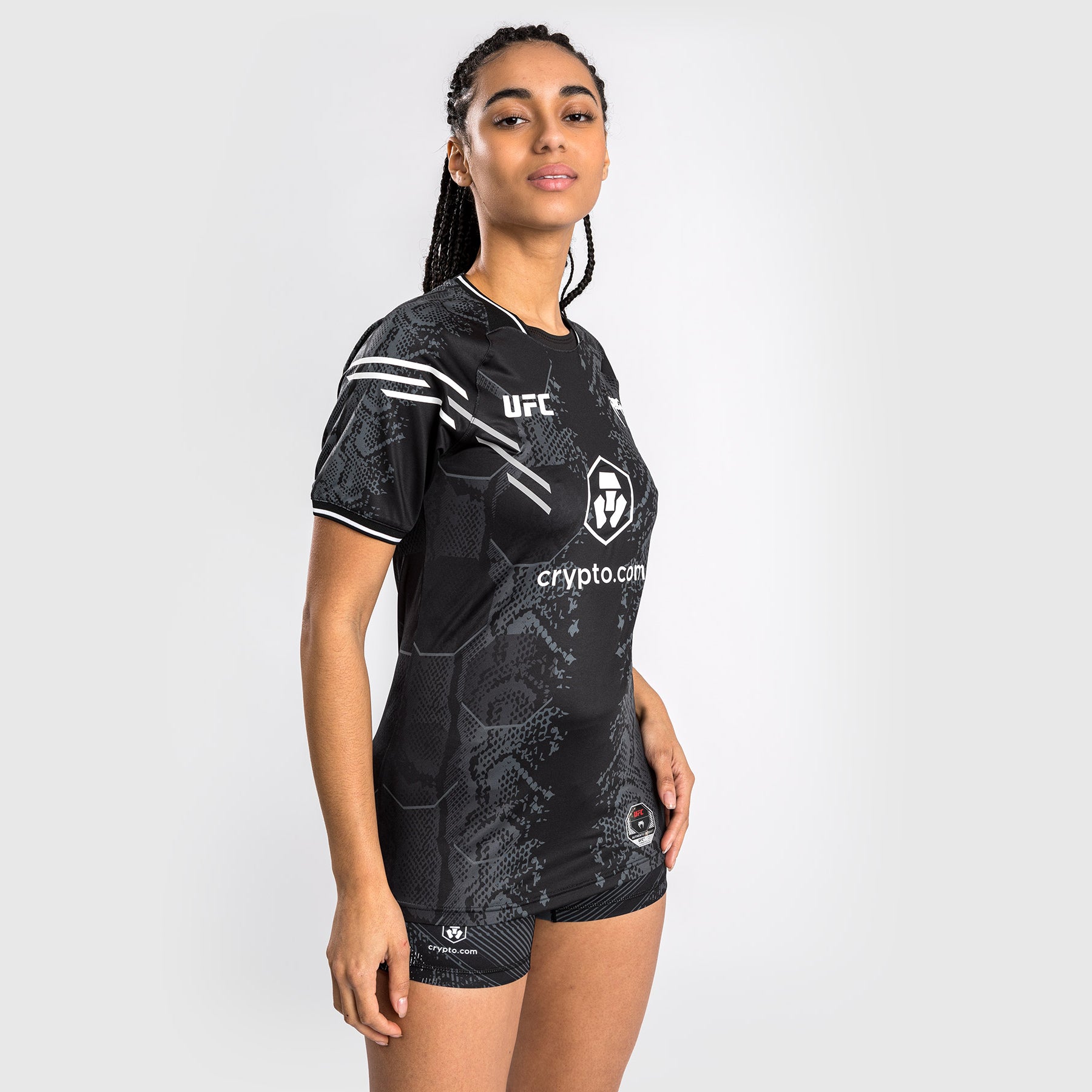 T-shirt Technique pour Femmes UFC Adrenaline by Venum Authentic Fight Night - Noir - product-type_T-Shirts Dry Tech