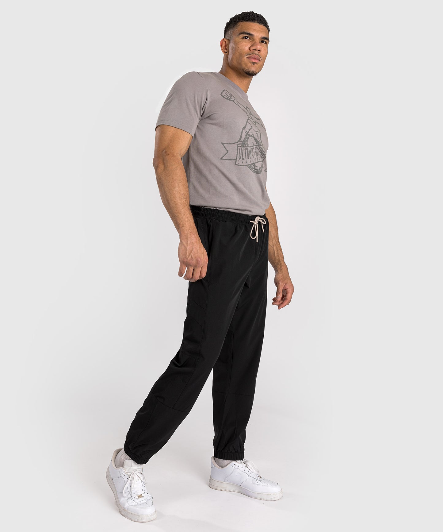 Pantalon de survêtement Venum Attack 90 - Noir/Blanc - Pantalons de jogging