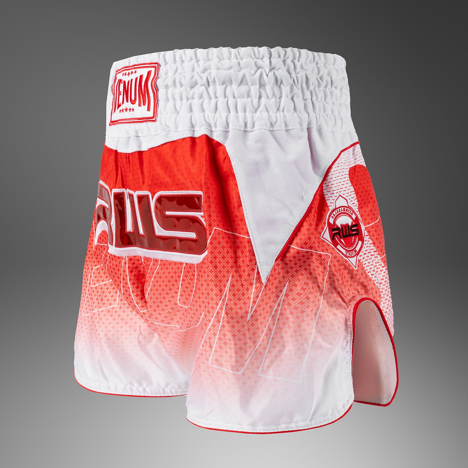 Short de Muay Thai Venum x RWS 2.0 – Blanc/Rouge - product-type_Shorts de Muay Thai