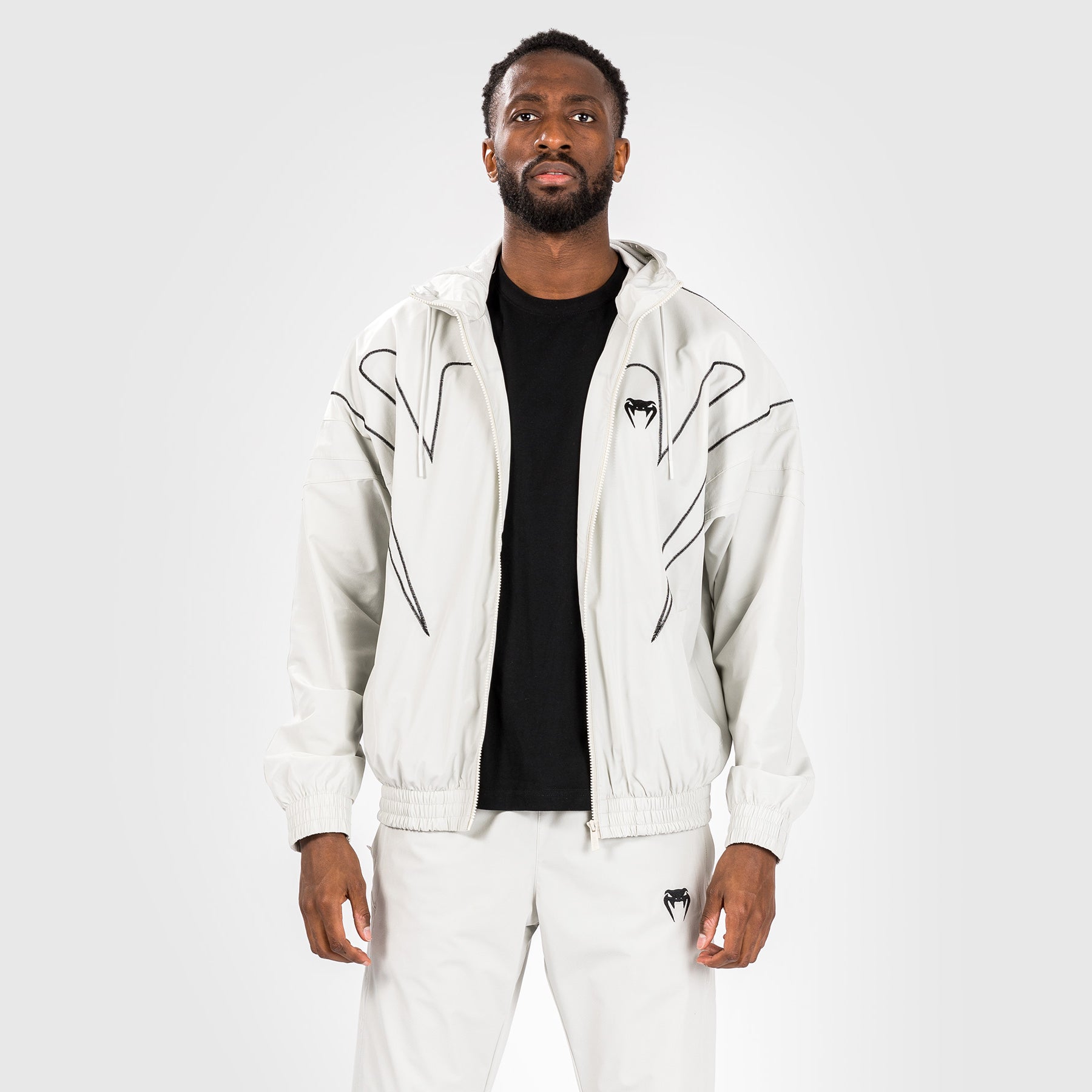 Veste de survêtement Venum Attack 90 - Sable/Noir - product-type_Vestes