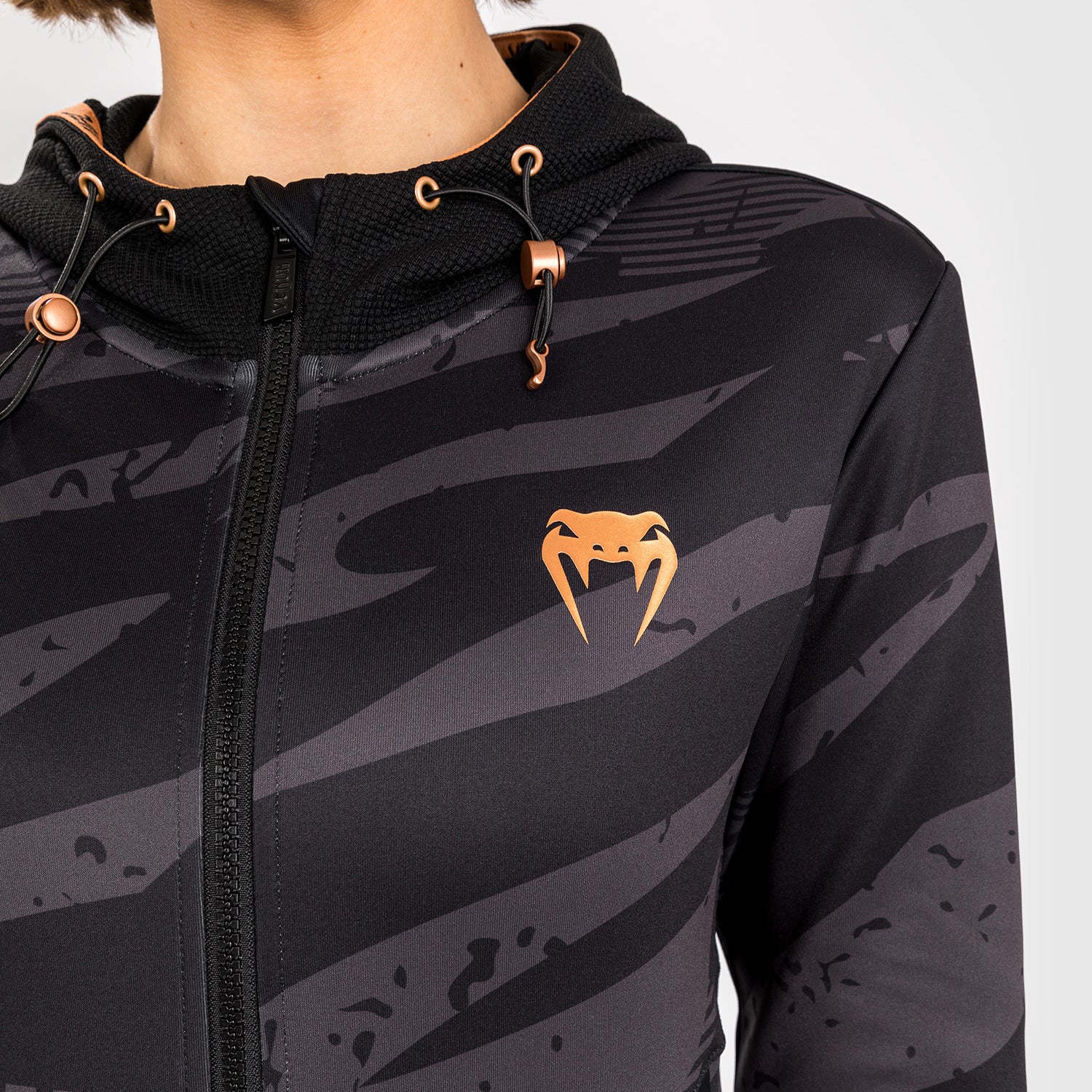 Veste À Capuche Zippé pour Femmes UFC Adrenaline by Venum Fight Week - Urban Camo - product-type_Sweatshirts