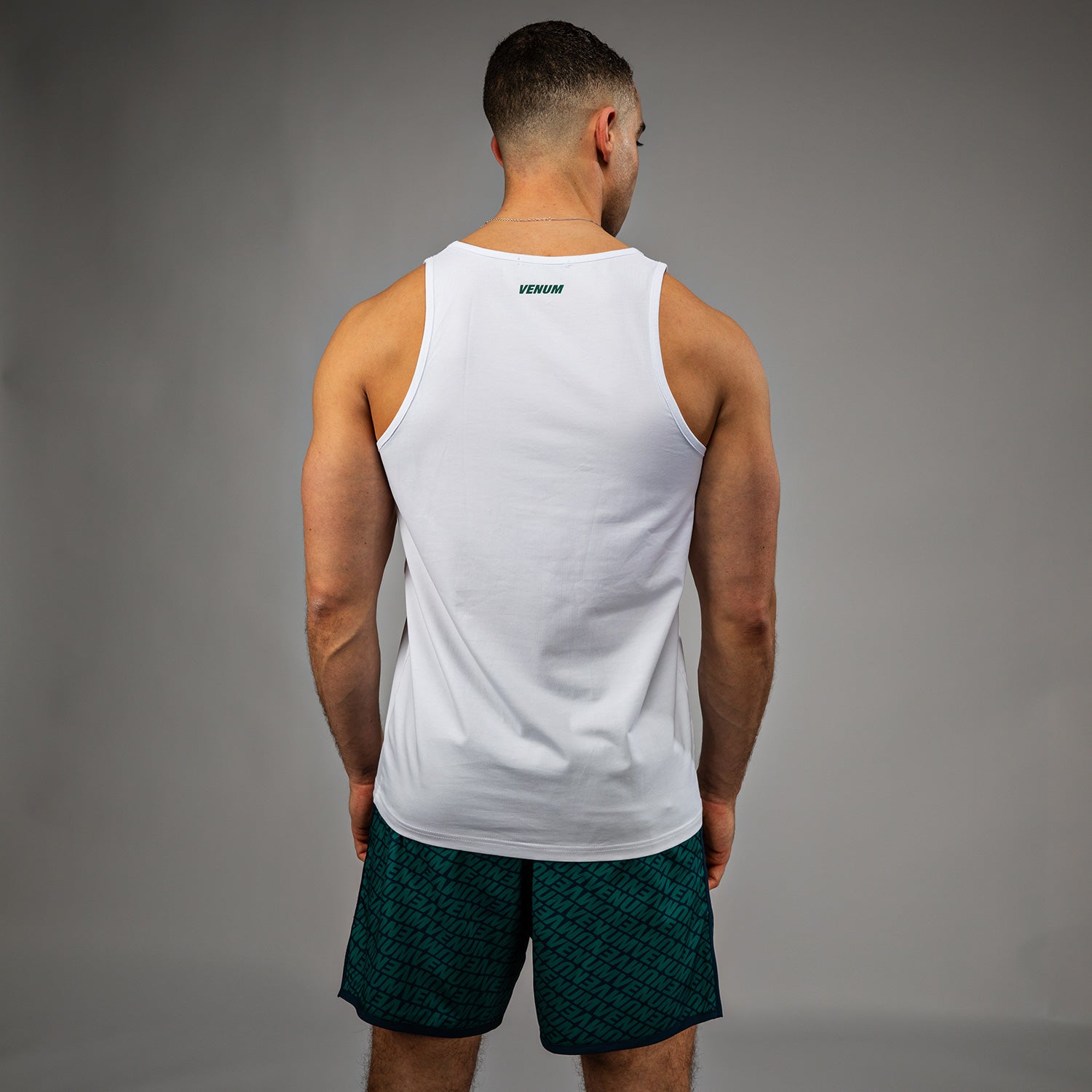 Débardeur Venum Echo - Blanc/Vert émeraude - product-type_Débardeurs