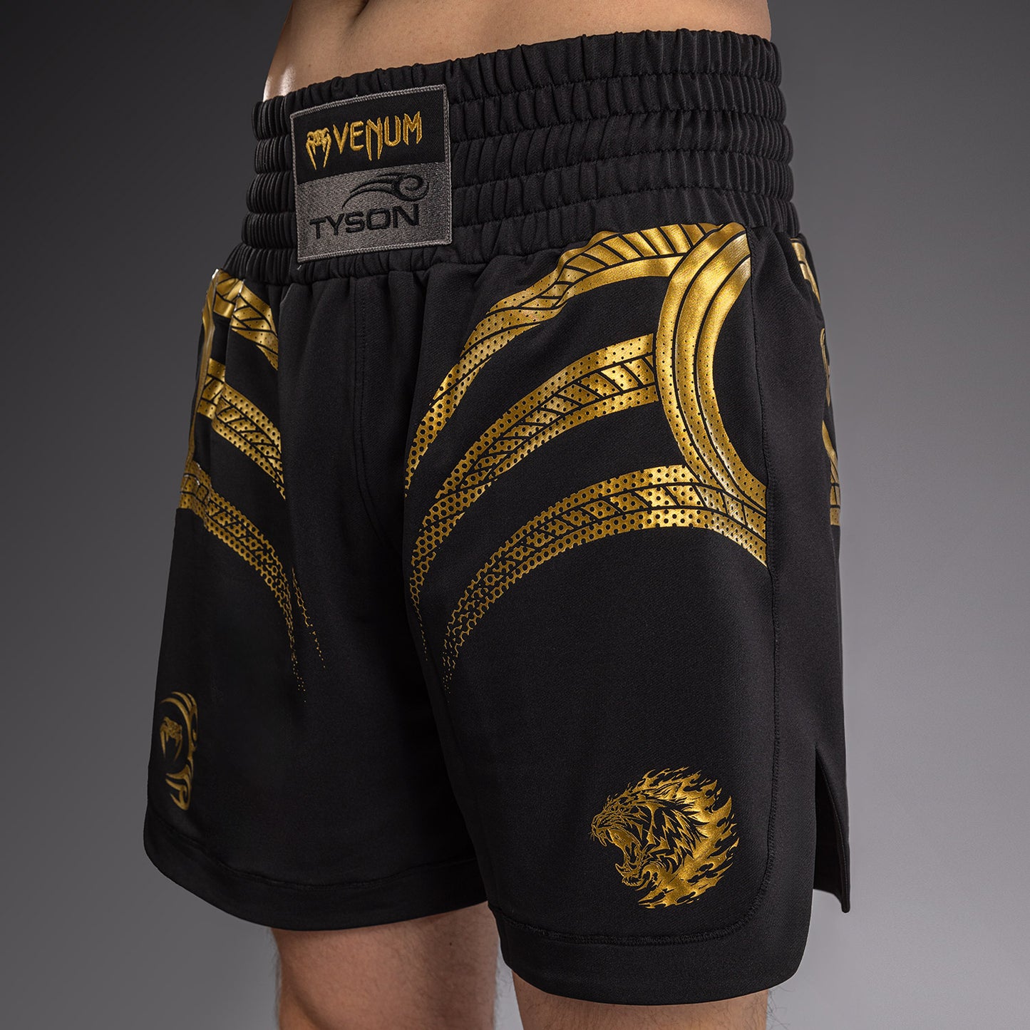 Short de Boxe Venum x Mike Tyson Tiger - Noir/Or