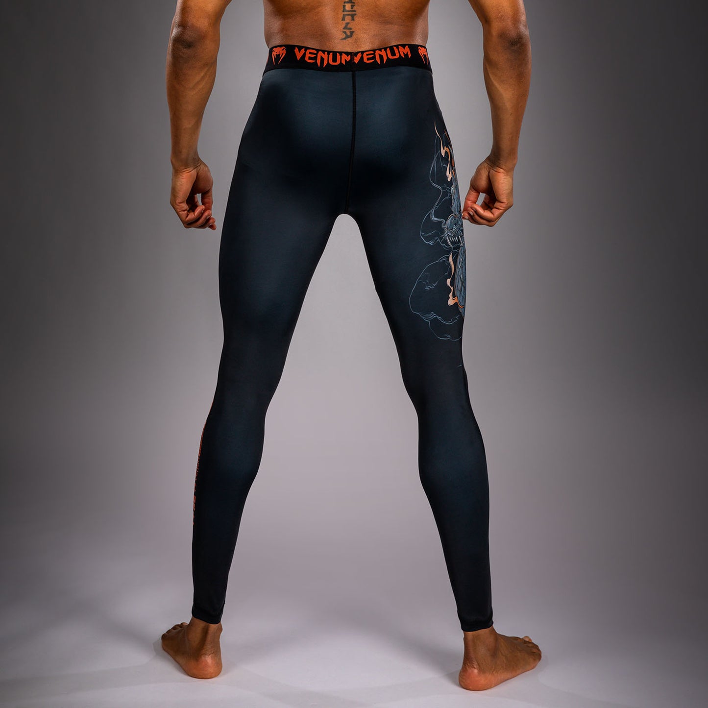 Pantalon de compression Venum Thunder Dragon – Noir/Gris/Cuivre - product-type_Pantalons de Compression