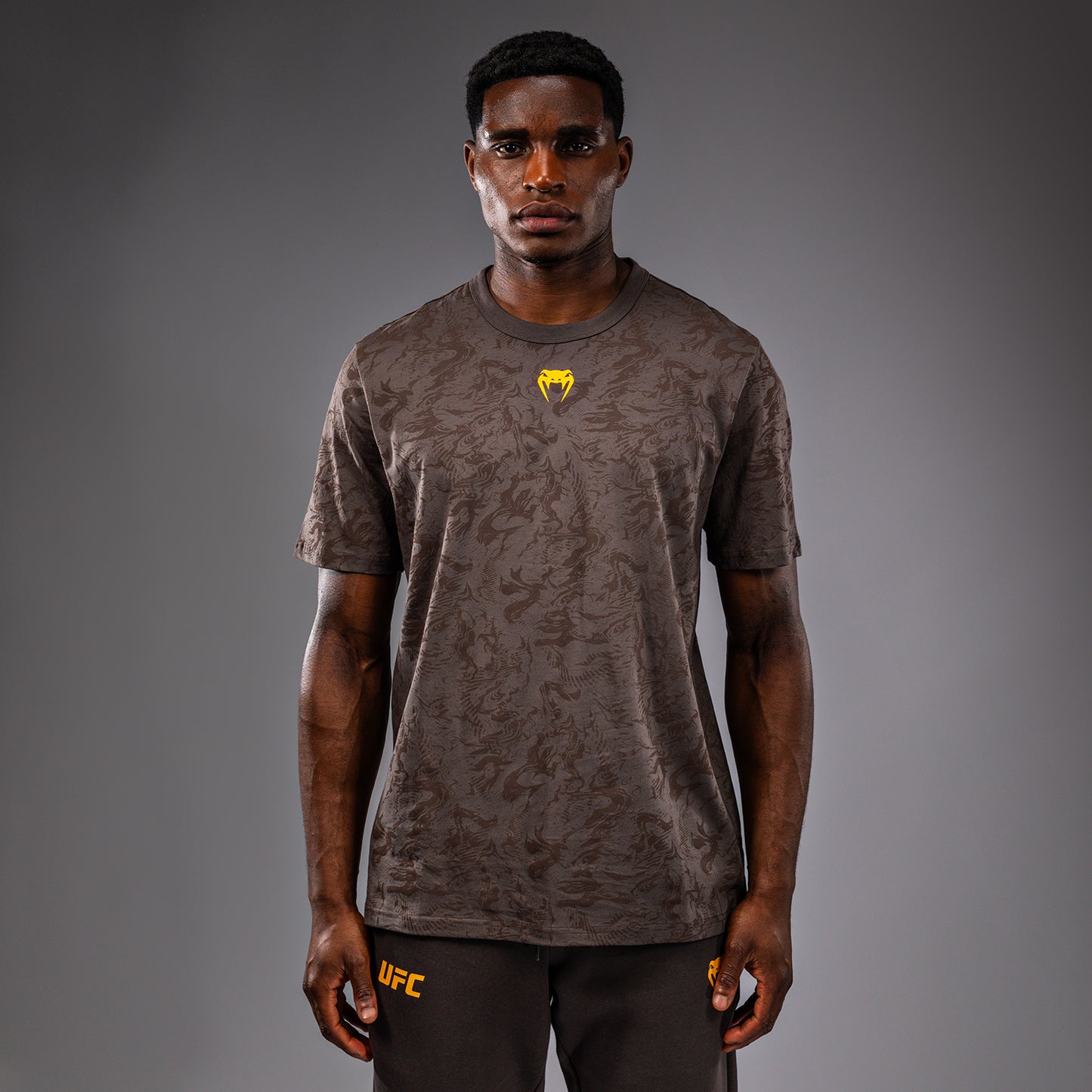 T-shirt UFC Fusion by Venum Fight Week - Marron Terrestre - product-type_T-Shirts