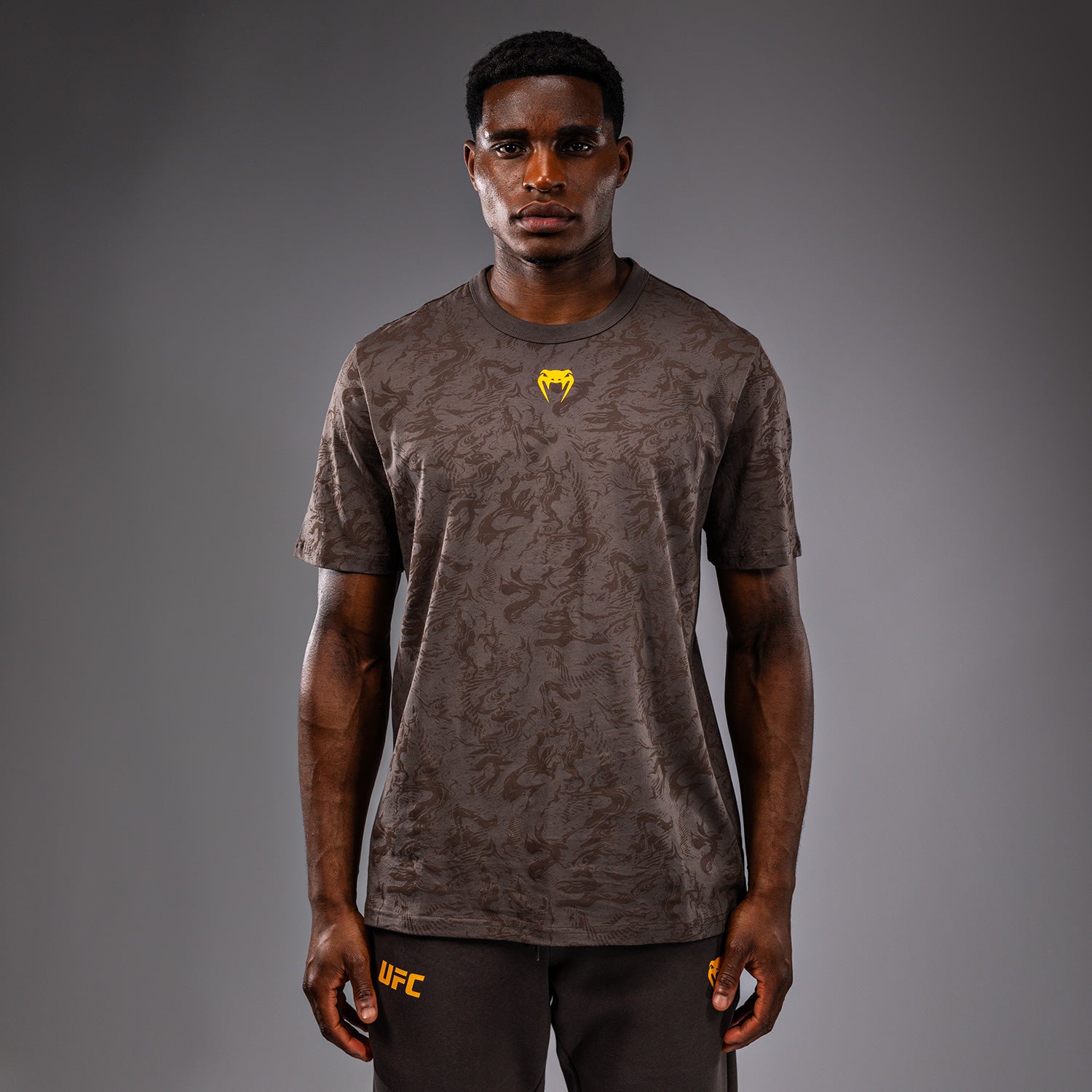 T-shirt UFC Fusion by Venum Fight Week - Marron Terrestre - product-type_T-Shirts