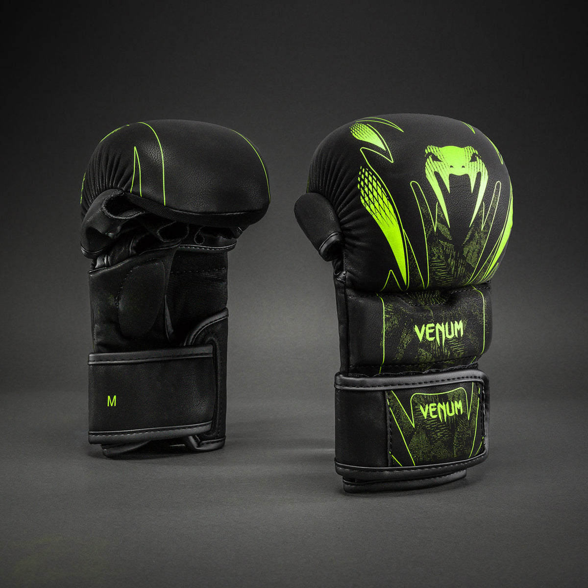 Gants de sparring MMA Venum Amazonia Reborn - Noir/Vert