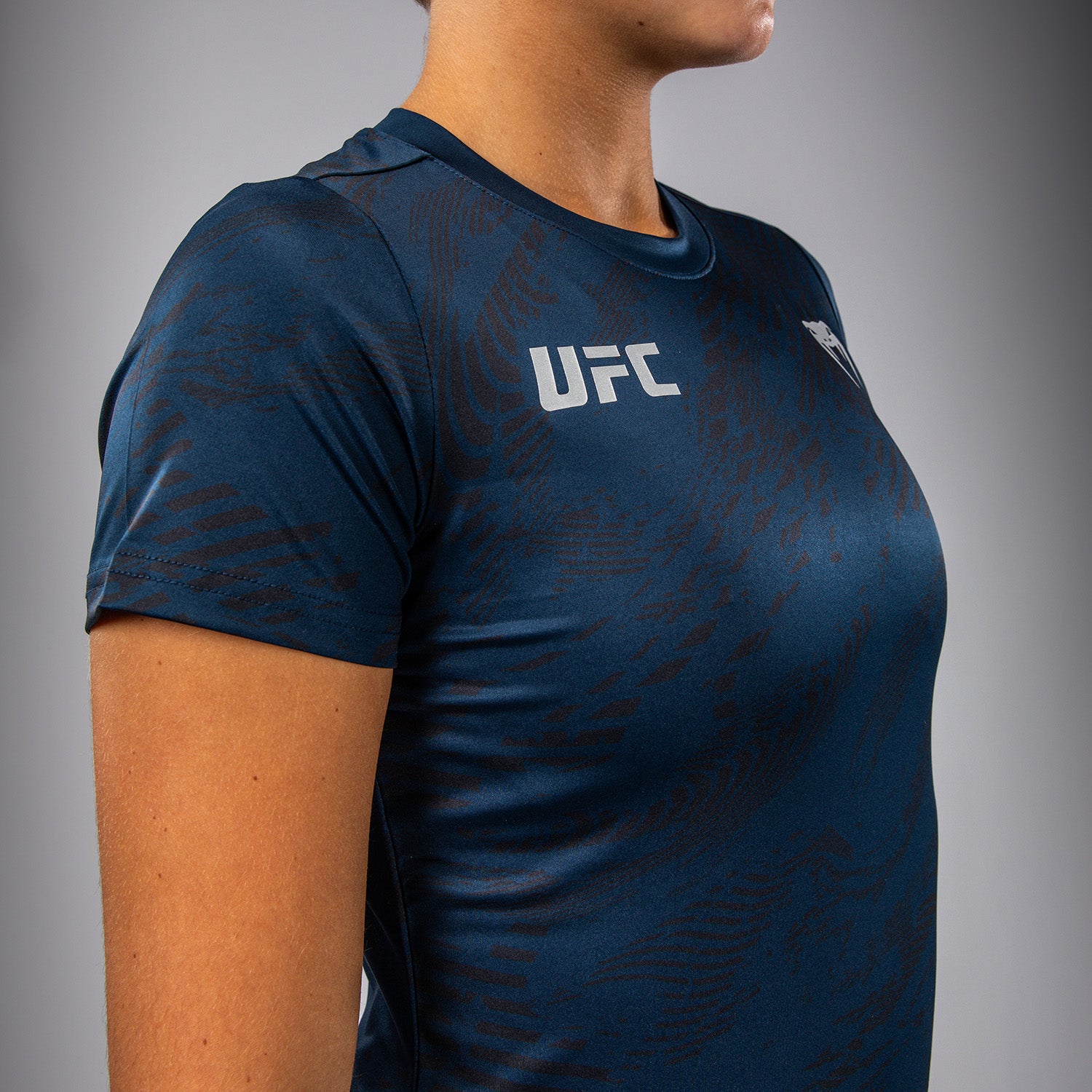 T-shirt Dry-Tech pour Femmes UFC Fusion by Venum Fight Week - Bleu Océanique - product-type_T-Shirts Dry Tech