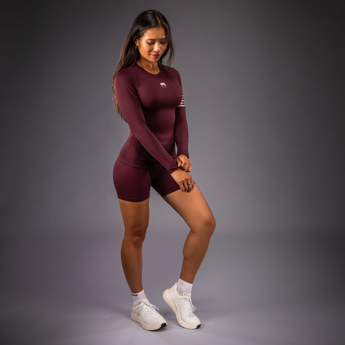 Rashguard à Manches Longues Venum Talisman - Prune - product-type_T-Shirts de Compression