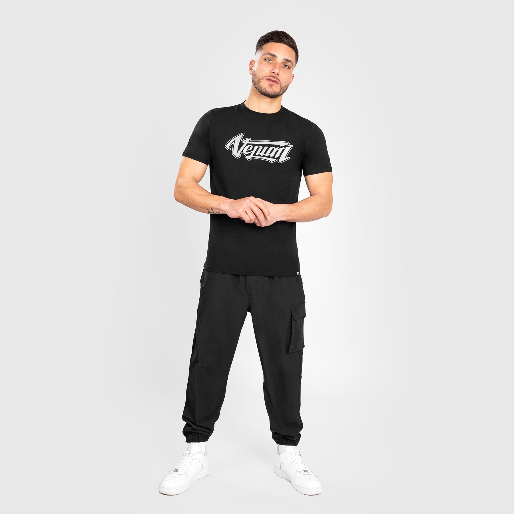 T-shirt Venum Absolute 2.0 - Coupe ajustée - Noir/Argent - product-type_T-Shirts