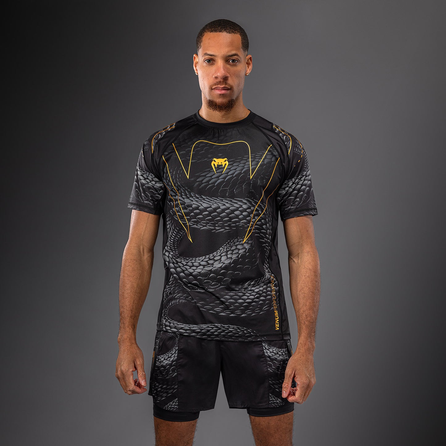 T-shirt Dry Tech Venum Matupa - Noir/Gris/Or - product-type_T-Shirts Dry Tech