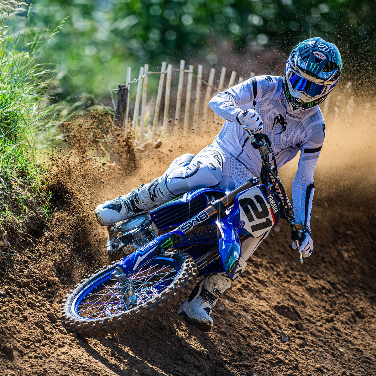 Maillot de Motorsports Venum MX Challenger - Blanc